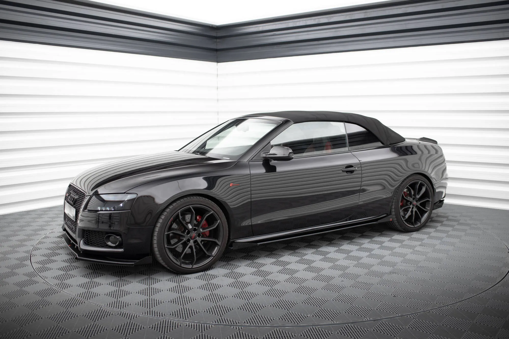 Sideskjørt + Flopper Audi A5 (8T) / A5 (8T) S-Line / S5 (8T) 2007 - 2016 | Street Pro Black Edition – bilde 3
