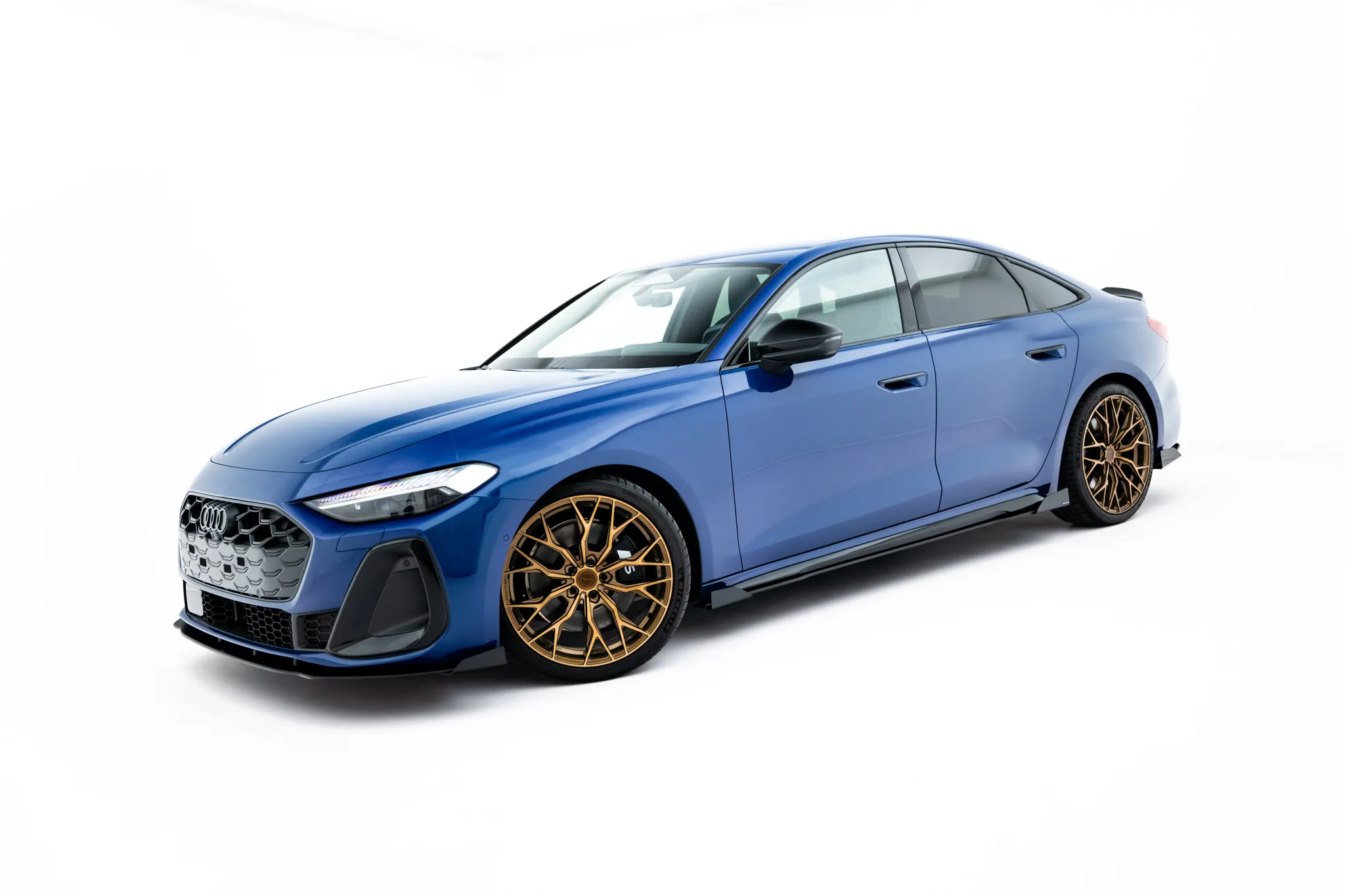 Sideskjørt + Flopper Audi A5 (B10) 2024-2026 | Street Pro Black Edition – bilde 3