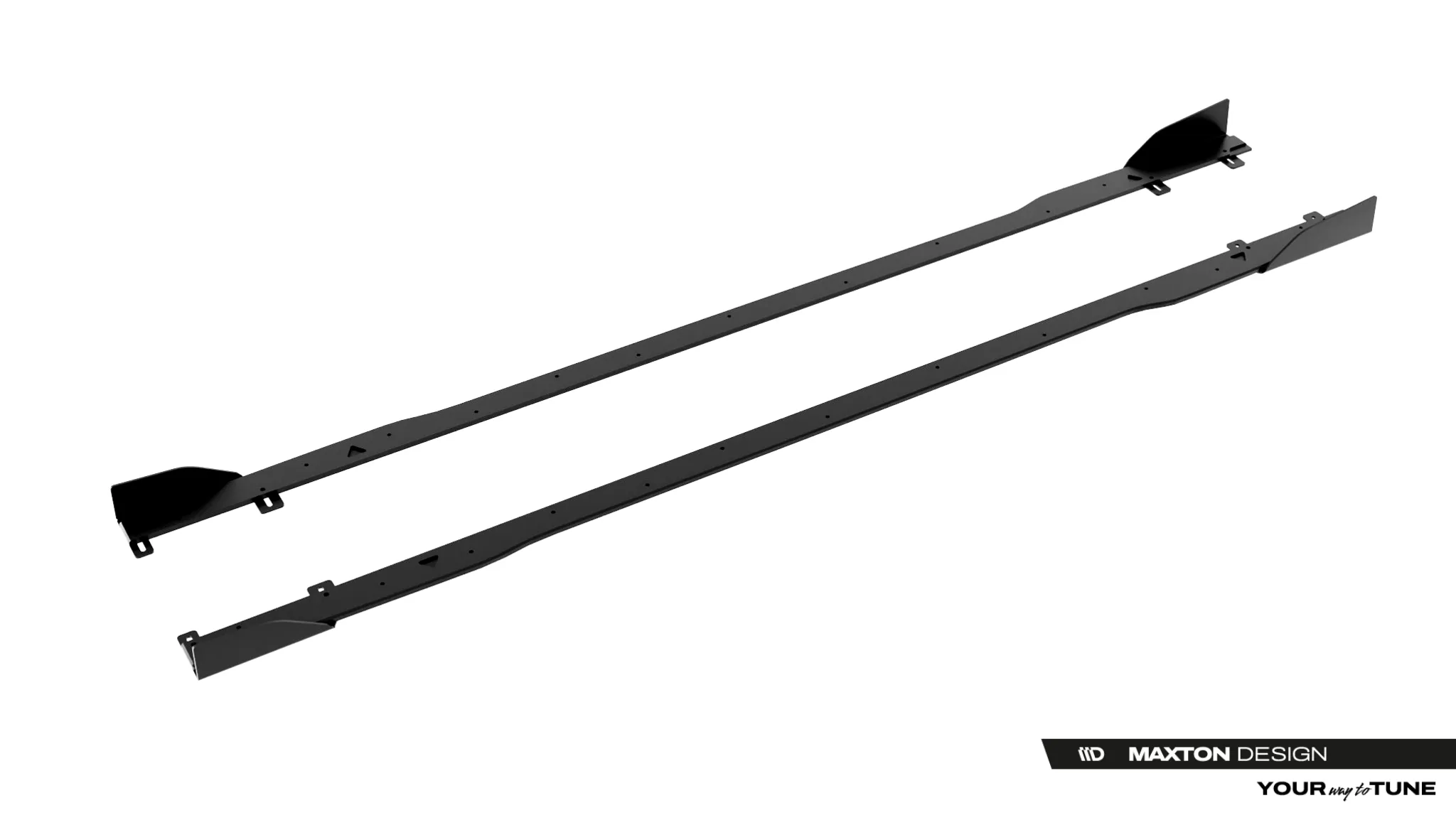 Sideskjørt + Flopper Audi A5 (B10) 2024-2026 | Street Pro Black Edition – bilde 6