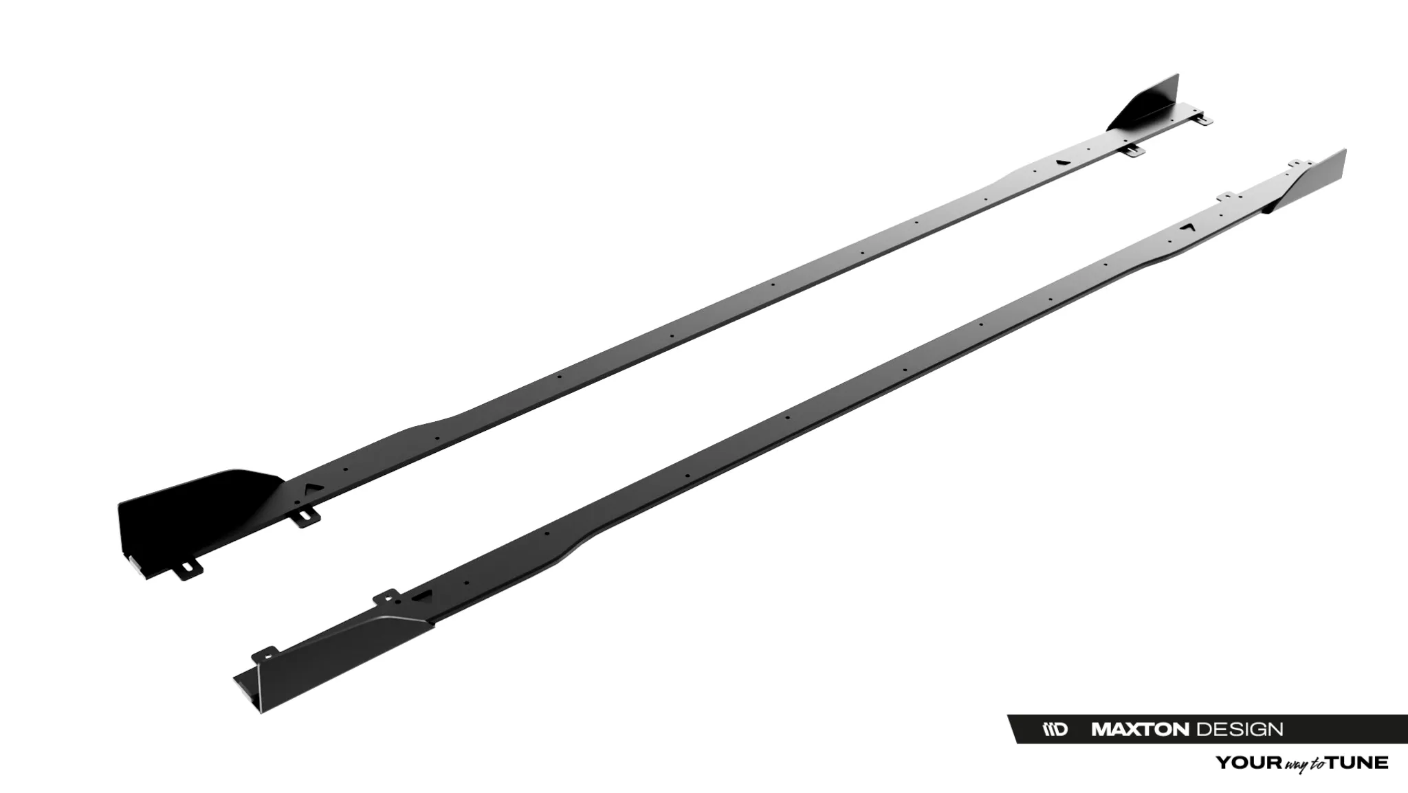 Sideskjørt + Flopper Audi A5 (B10) 2024-2026 | Street Pro Black Edition – bilde 7