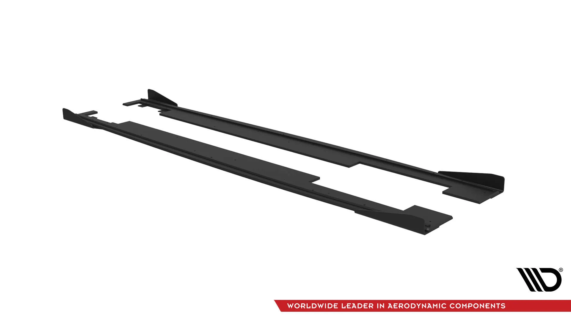Sideskjørt + Flopper Audi A7 C7 RS7 Look 2010 - 2014 | Street Pro Black Edition – bilde 5