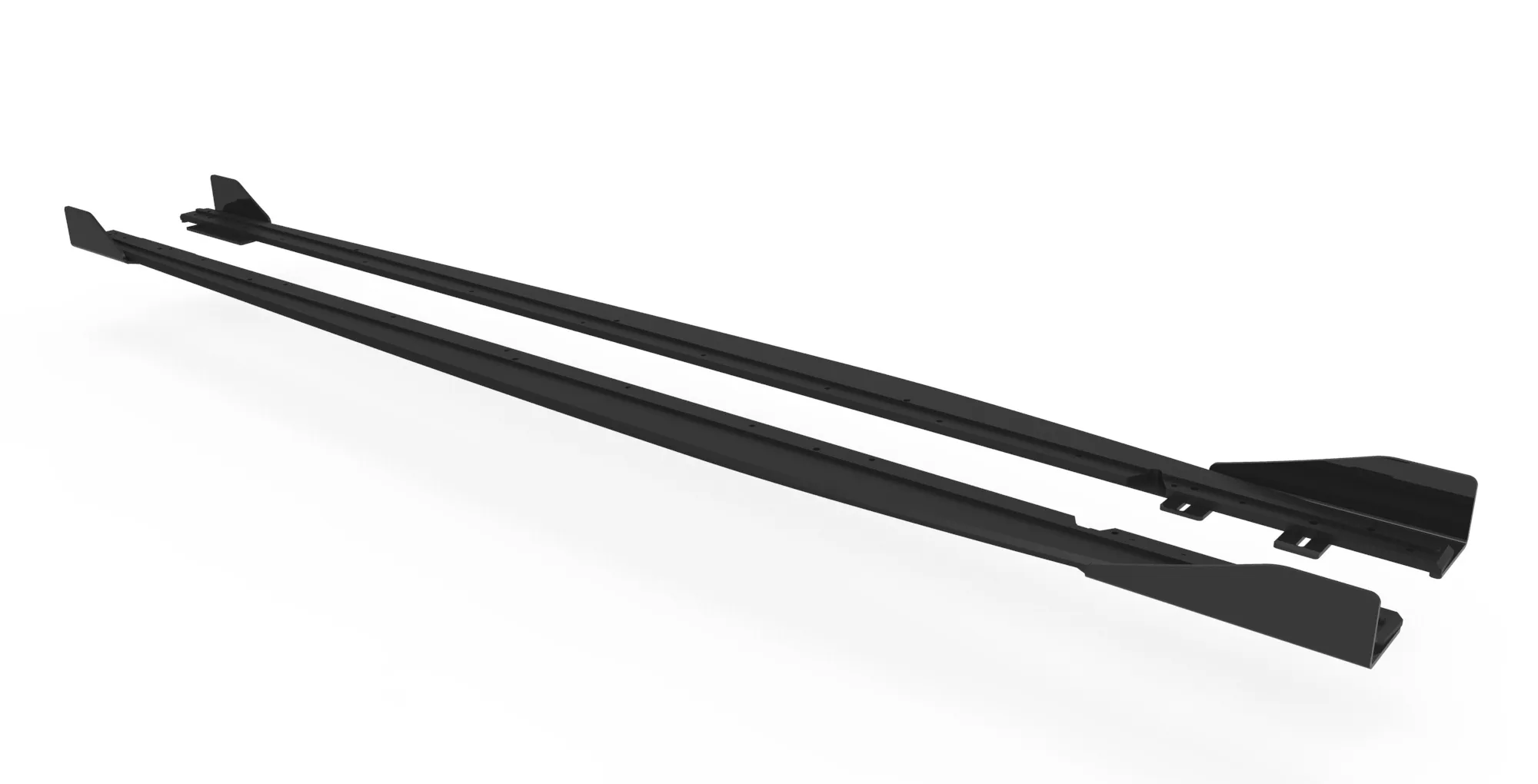 Sideskjørt + Flopper Audi RS3 8Y 2020-> | Street Pro Black Edition