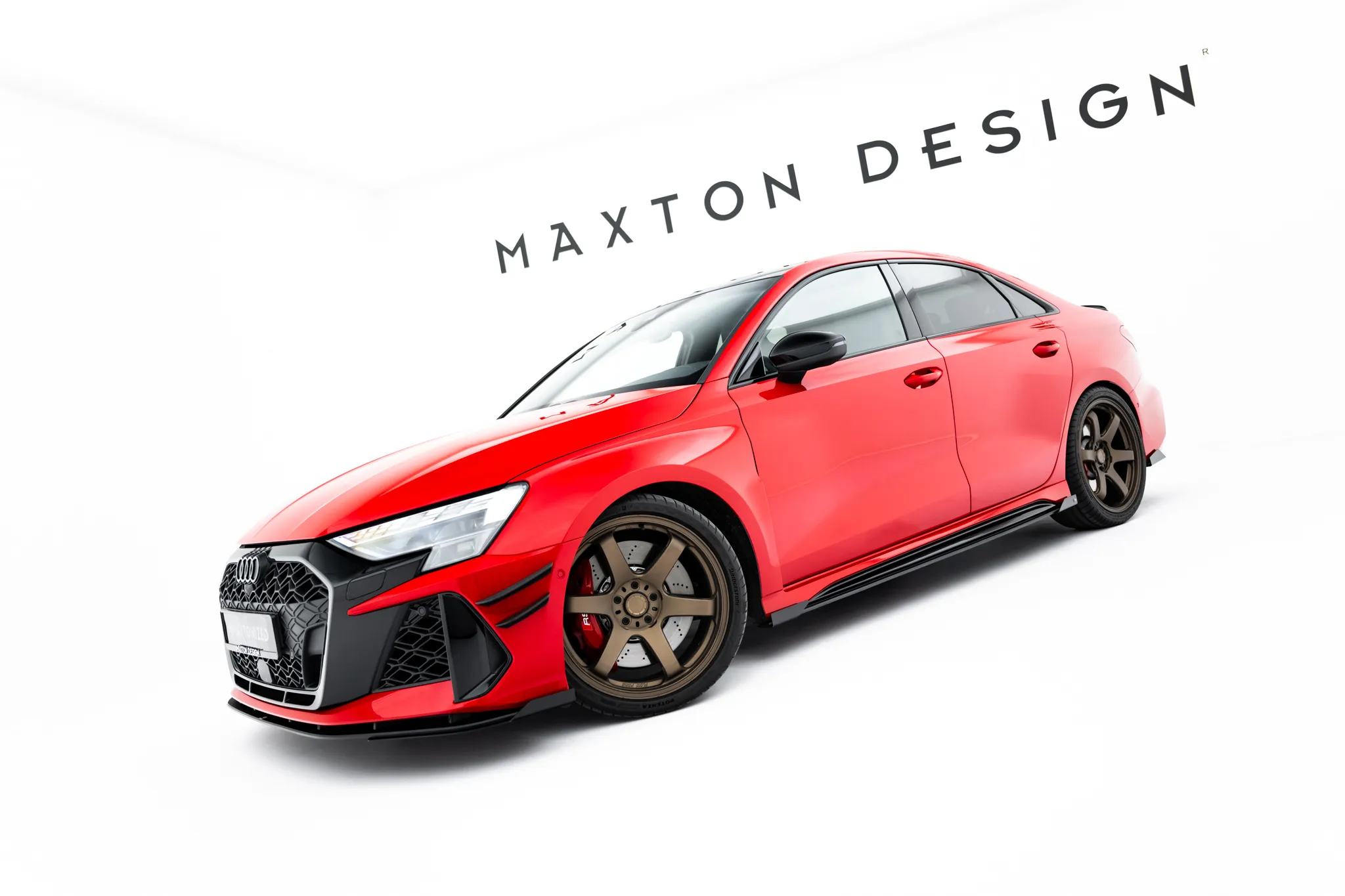 Sideskjørt-flopper Audi RS3 Sedan 8Y Facelift 2024 -> | Glossy Black Edition – bilde 2