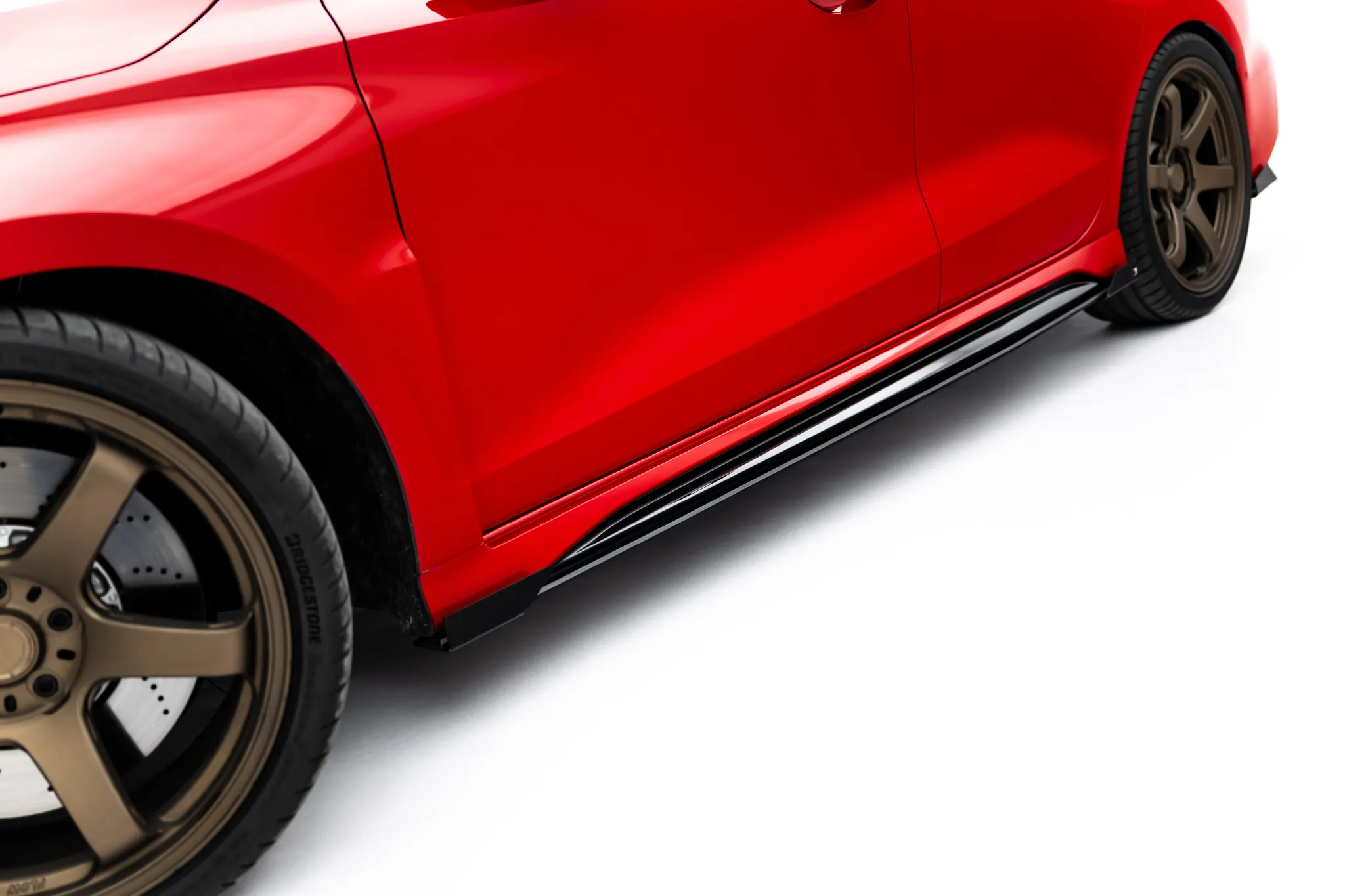Sideskjørt + Flopper Audi RS3 Sedan 8Y Facelift 2024 -> | Street Pro Black Edition – bilde 2