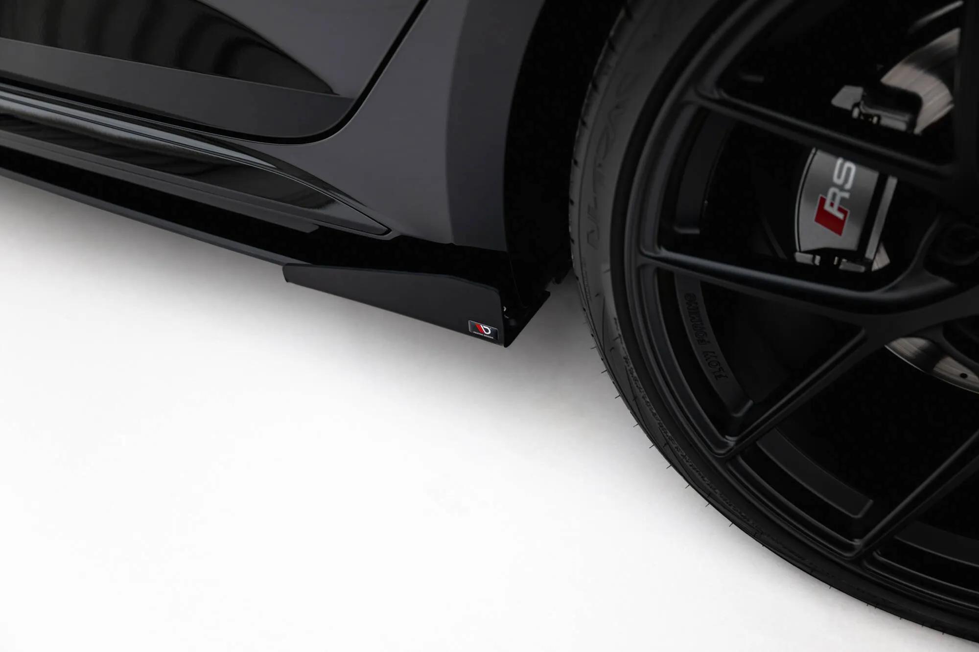 Sideskjørt-flopper Audi RS5 (F5) 2017 - 2019 | Glossy Black Edition