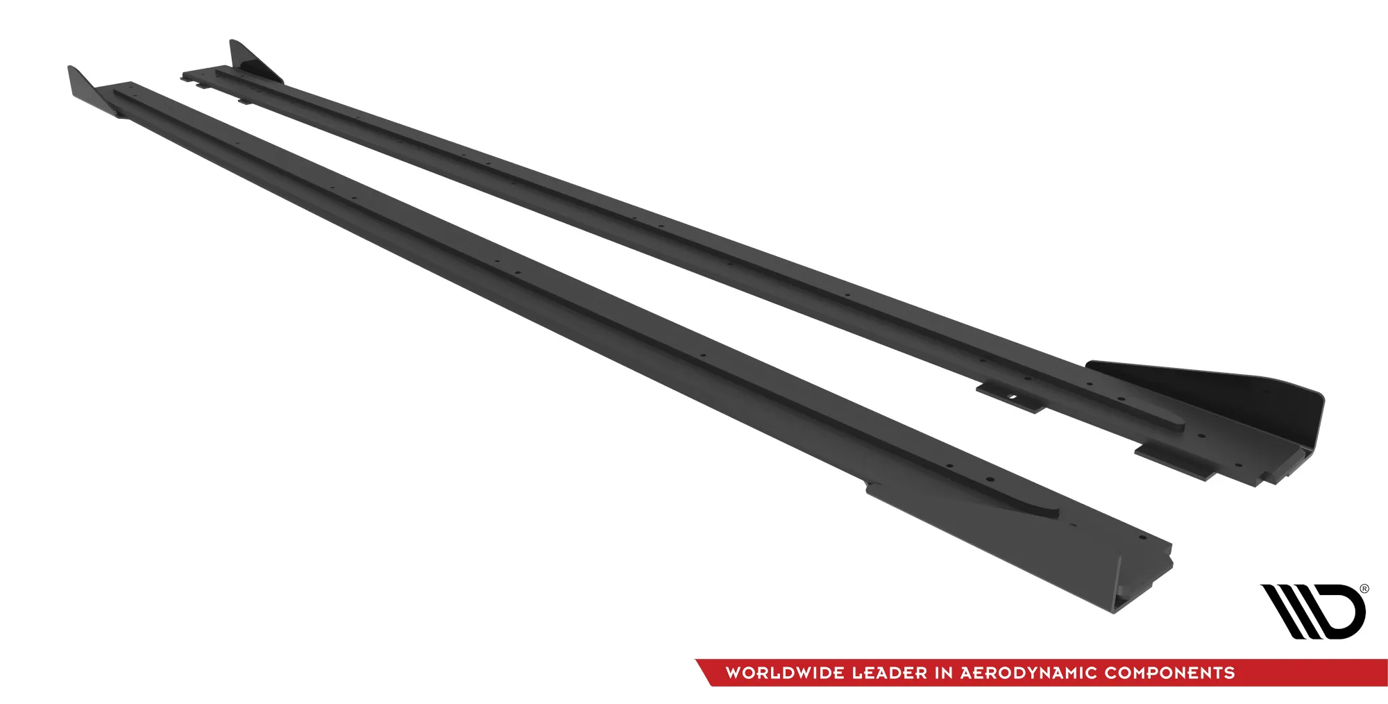 Sideskjørt + Flopper Audi RS6 (C6) Avant 2007 - 2010 | Street Pro Black Edition – bilde 5