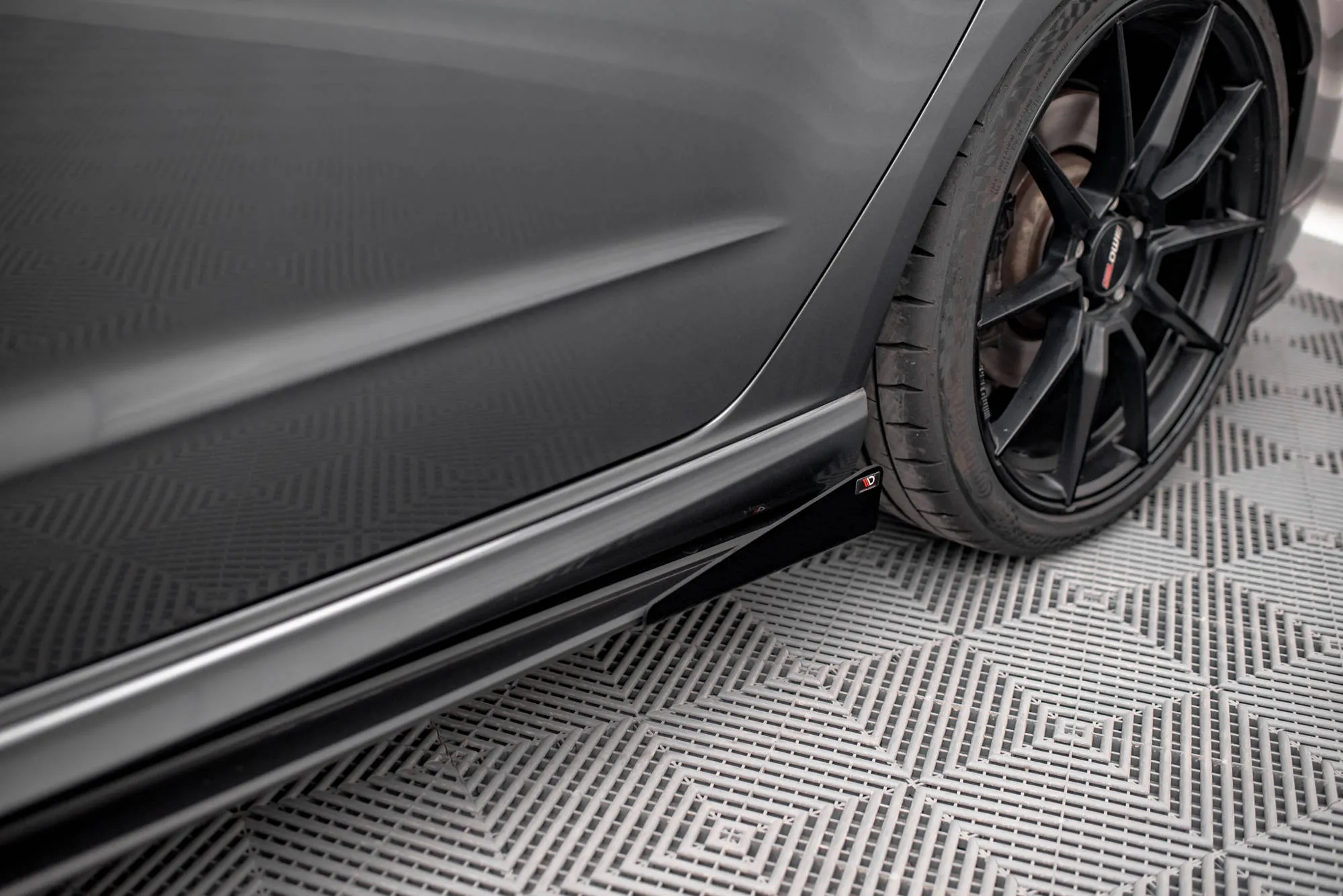 Sideskjørt-flopper Audi S3 (8V) Sportback / A3 S-Line (8V) Sportback Facelift 2016 - 2019 | Glossy Black Edition
