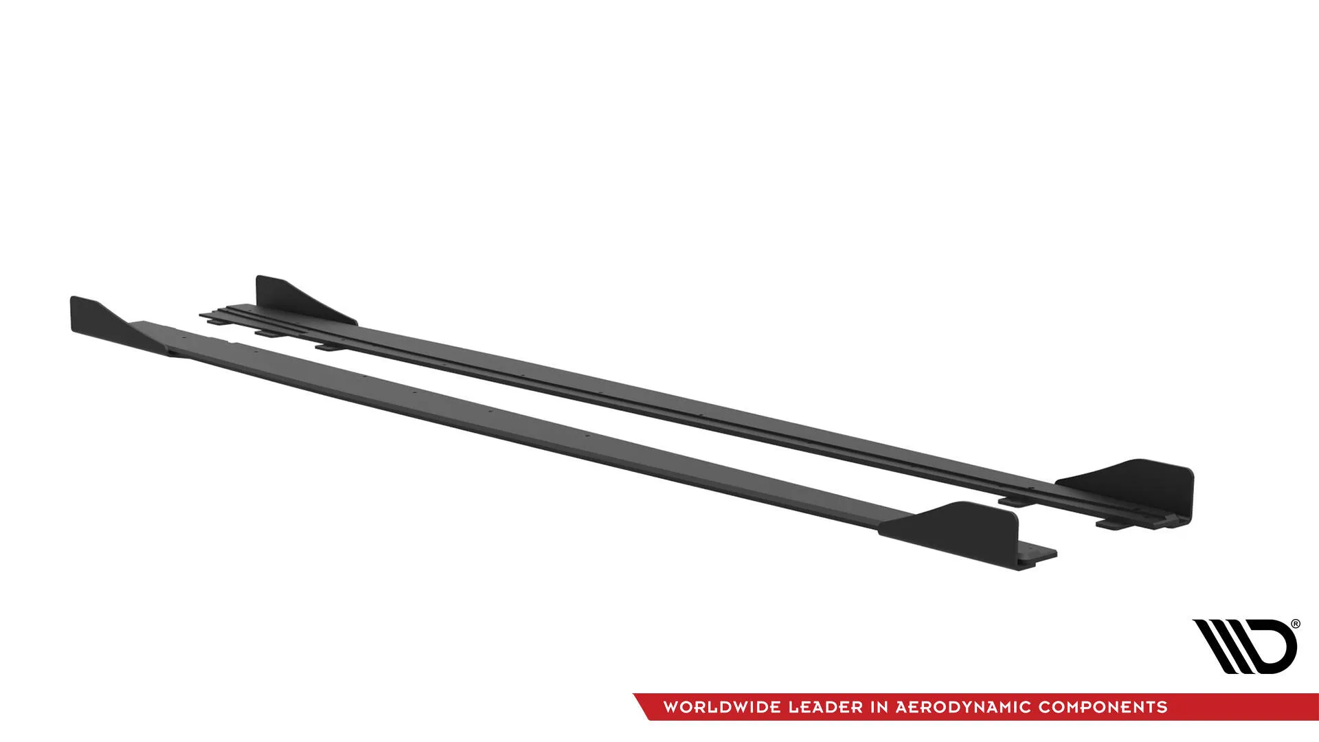 Sideskjørt + Flopper Audi (S3/A3 S-Line) 8V 2013 - 2016 | Street Pro Black Edition – bilde 4