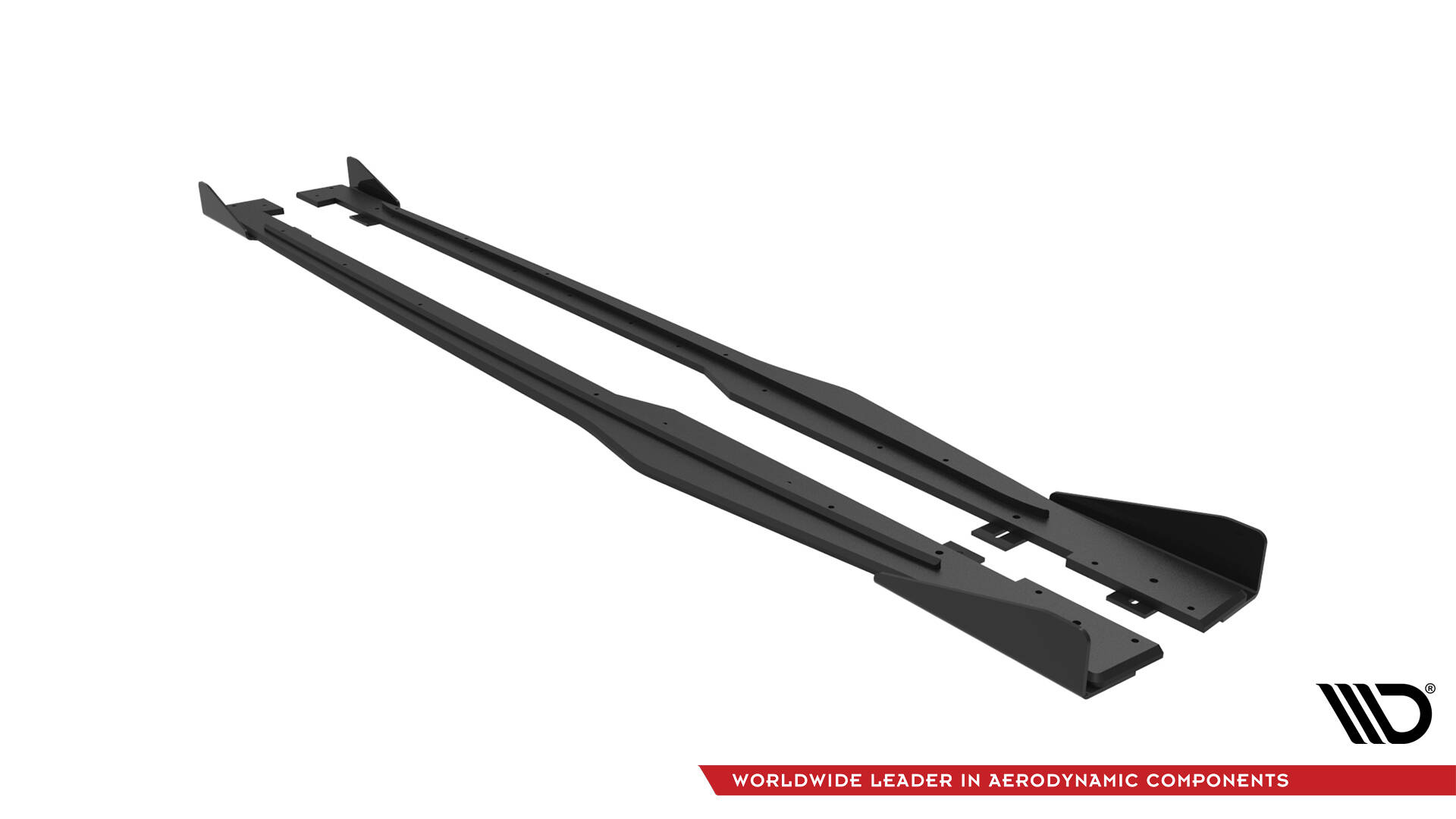 Sideskjørt + flopper Audi TT S (8S) / Audi TT S-Line (8S) 2014 - 2018 | Street Pro Black Edition – bilde 6