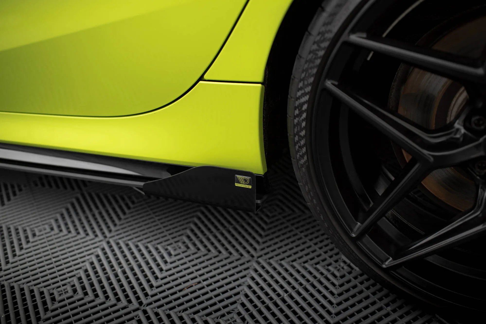 Sideskjørt-flopper BMW 1 (F40) M-Pack / BMW M135i (F40) 2019 - 2024 | Glossy Black Edition