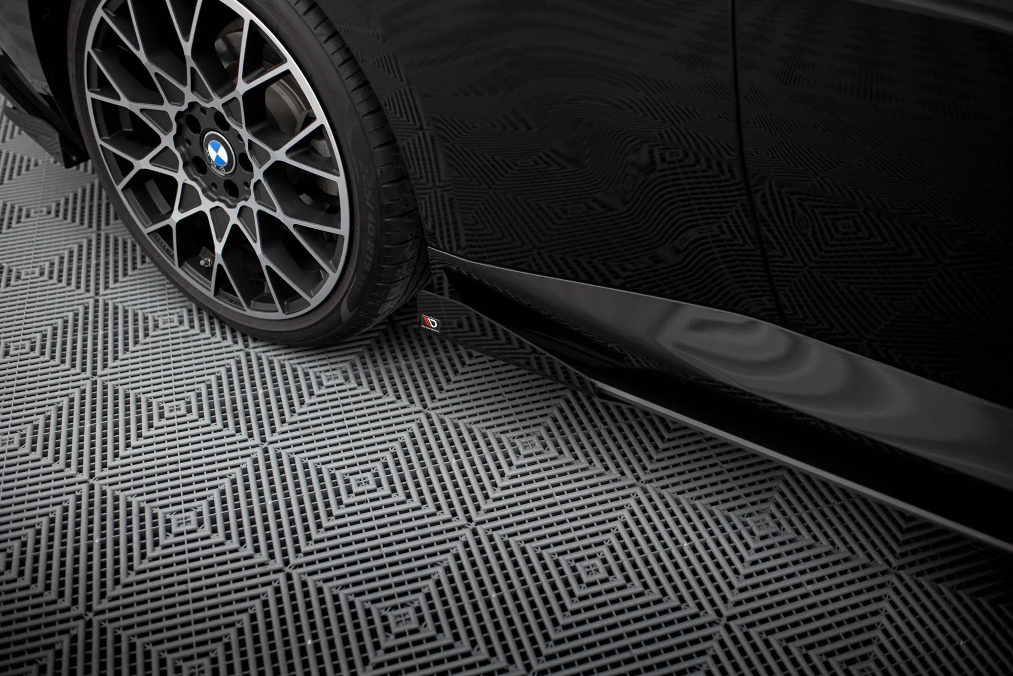 Sideskjørt-flopper BMW 2 Coupe (G42) 2021 - > | Glossy Black Edition