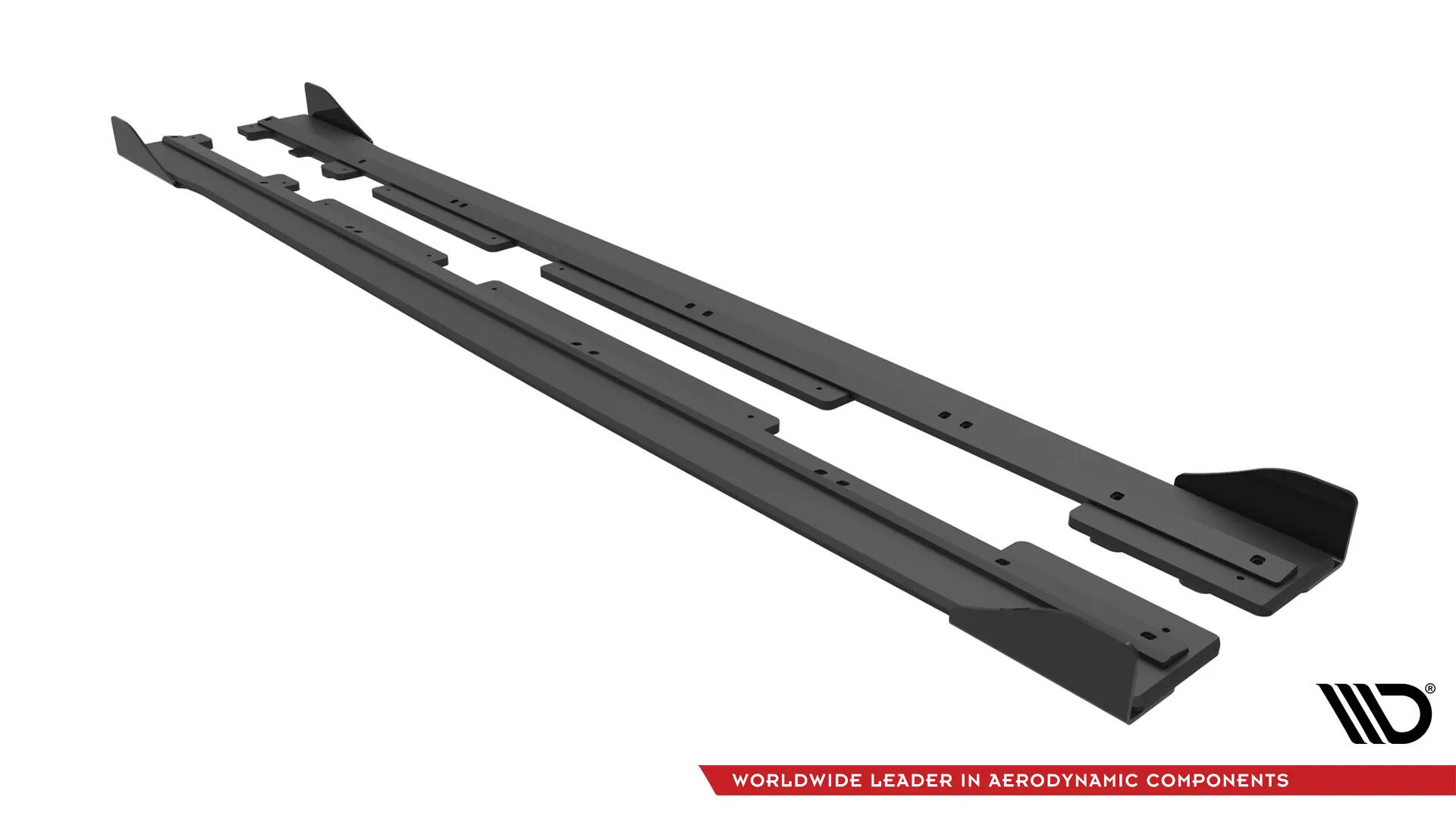Sideskjørt + Flopper Ford Fiesta Mk7 ST / ST-Line 2016 - 2023 | Street Pro Black Edition – bilde 4