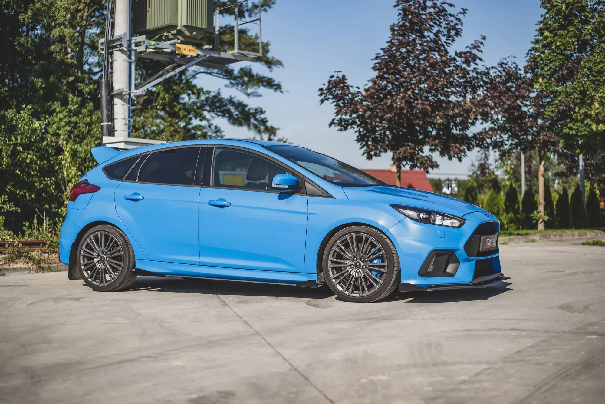 Sideskjørt-flopper Ford Focus III RS 2015 - 2018 | Glossy Black Edition – bilde 4