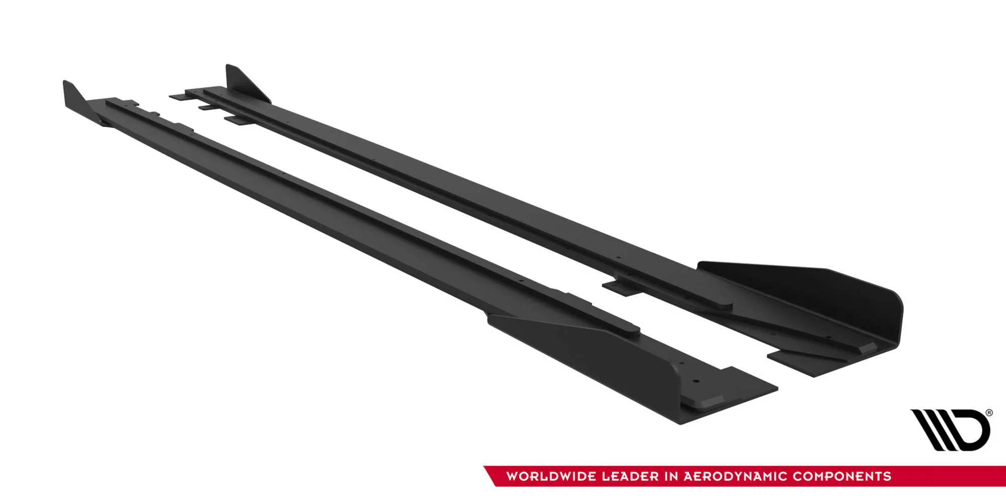 Sideskjørt + Flopper Ford Mustang GT VI 2014 - 2017 | Street Pro Black Edition – bilde 6