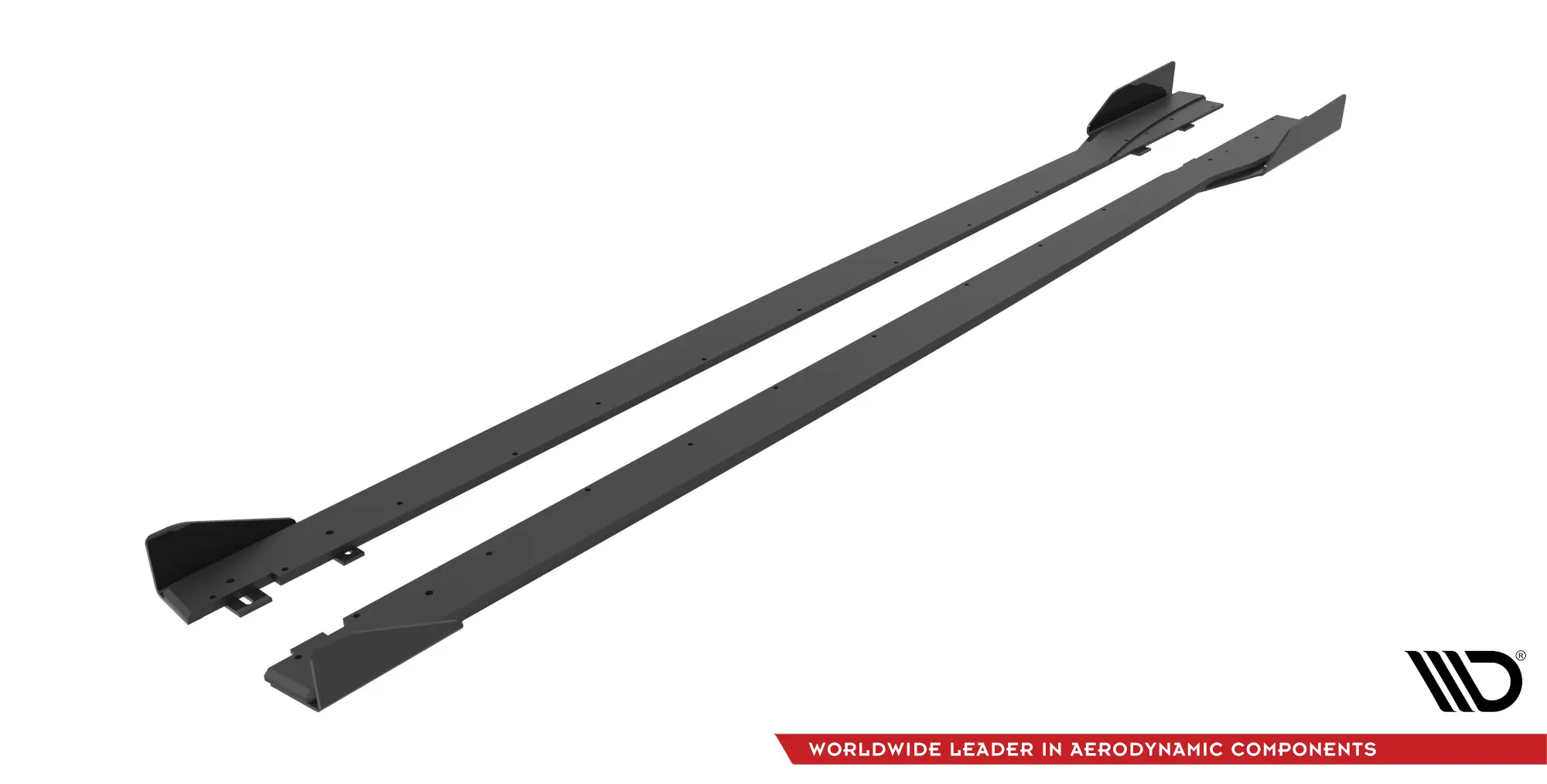 Sideskjørt + flopper Honda Civic XI Type-R 2023-> | Street Pro Black Edition – bilde 5