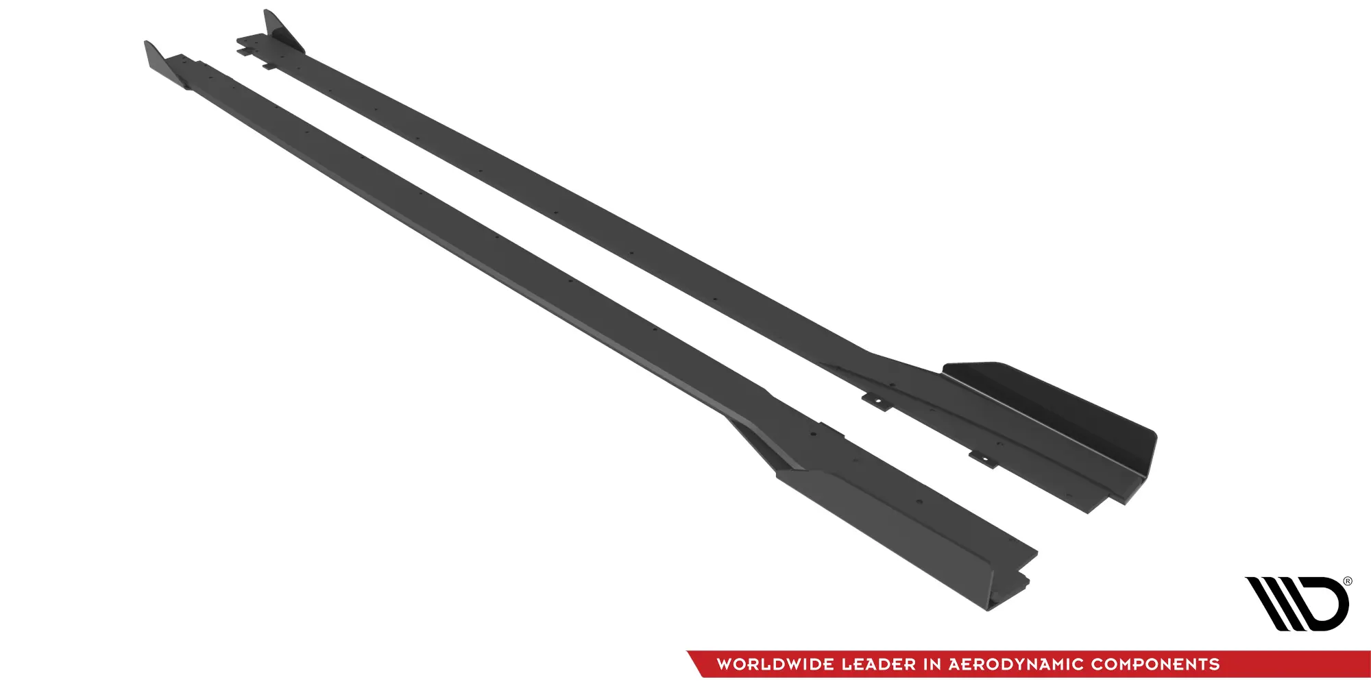 Sideskjørt + flopper Honda Civic XI Type-R 2023-> | Street Pro Black Edition – bilde 6