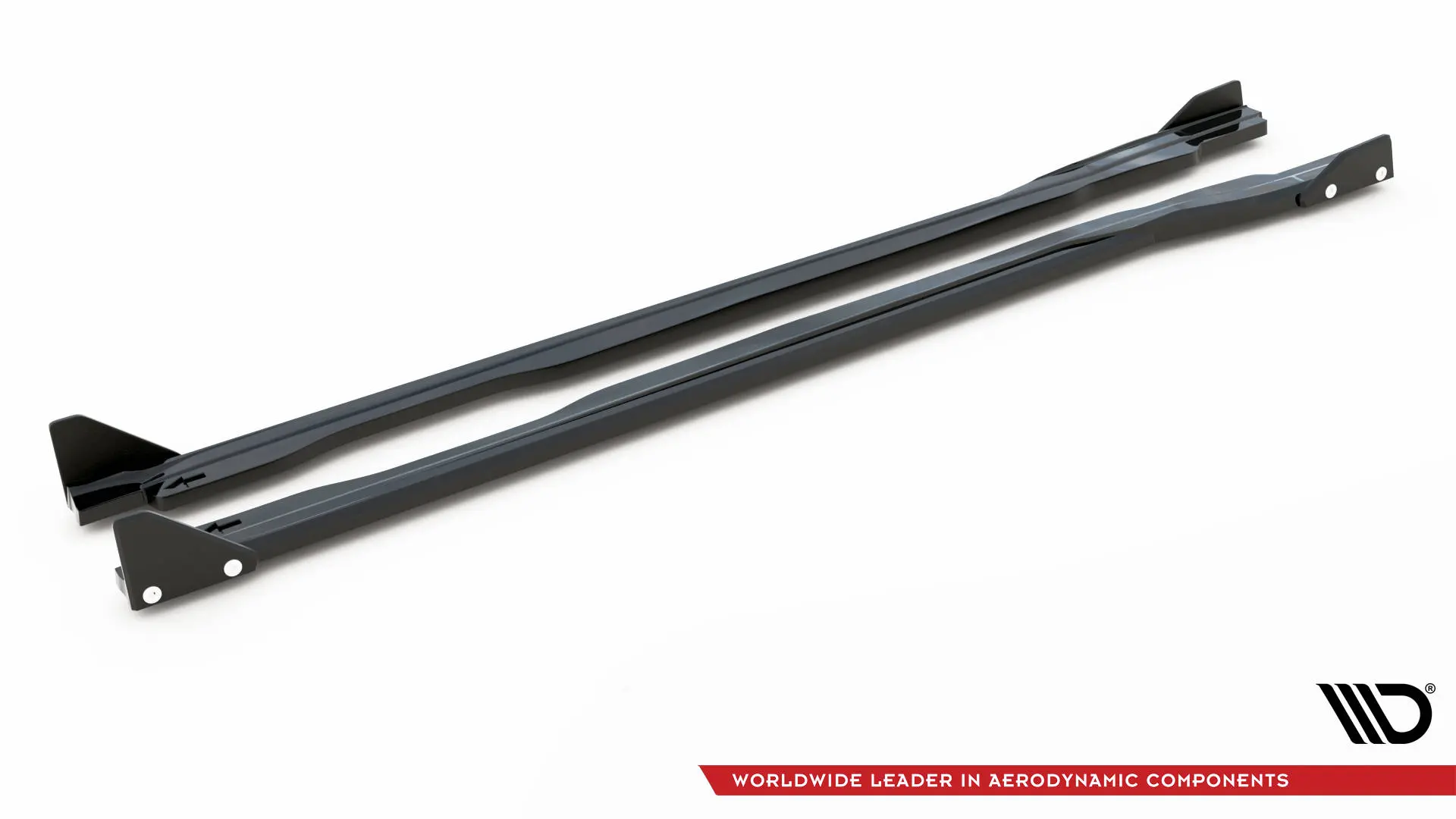 Sideskjørt + flopper Honda Civic XI Type-R 2023-> | V.1 Glossy Black Edition – bilde 5