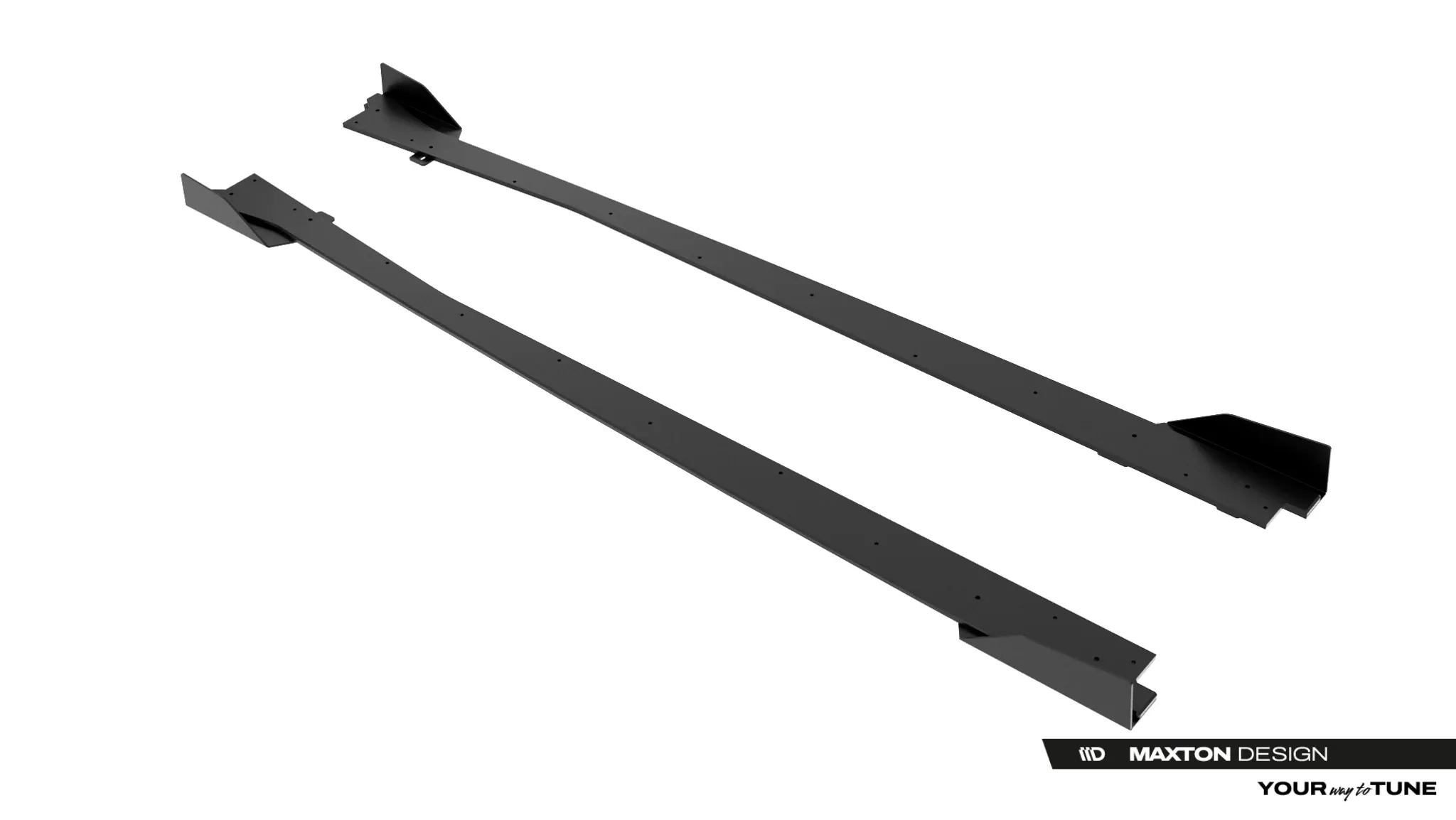 Sideskjørt + Flopper Jaguar F-Type (X152) Facelift 2020 - 2024 | Street Pro Black Edition – bilde 6