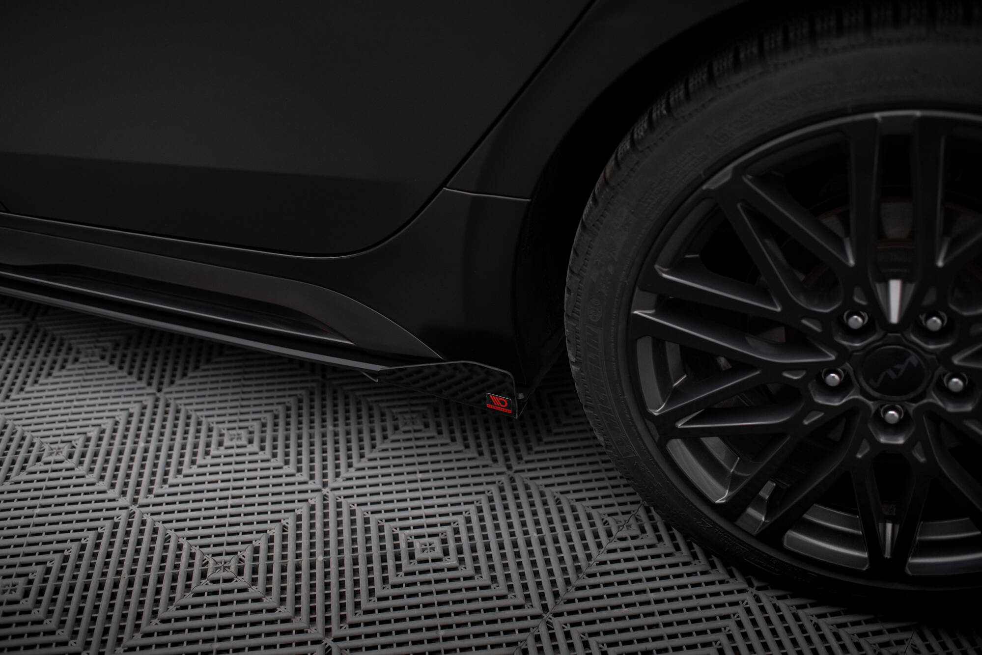 Sideskjørt + flopper Kia Proceed GT facelift 2021 - > | Street Pro Black Edition – bilde 5