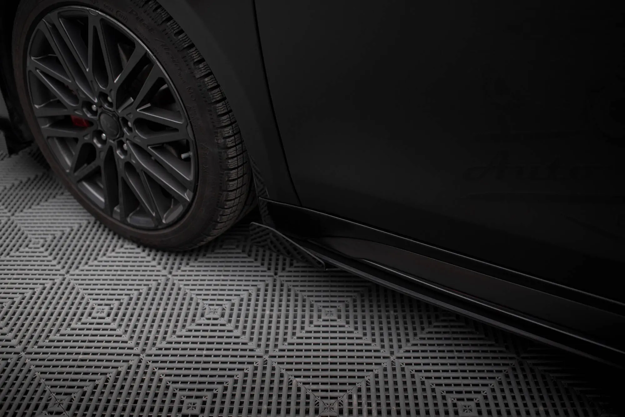 Sideskjørt + flopper Kia Proceed GT facelift 2021 - > | Street Pro Black Edition – bilde 6