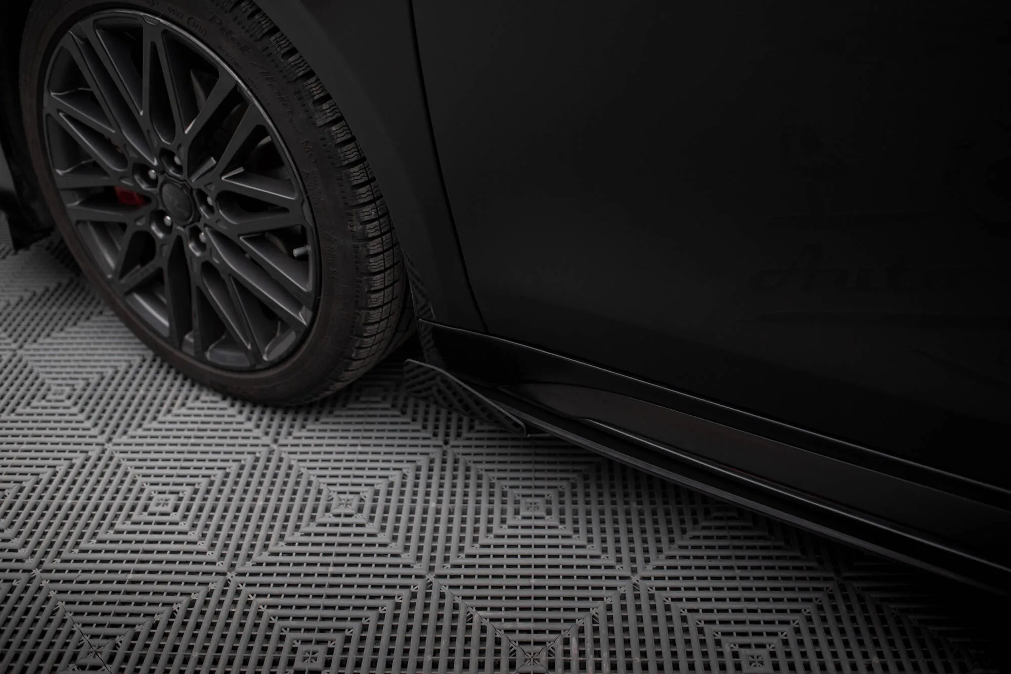 Sideskjørt + Flopper Kia Proceed GT facelift 2021 - > | Street Pro Black Edition – bilde 5