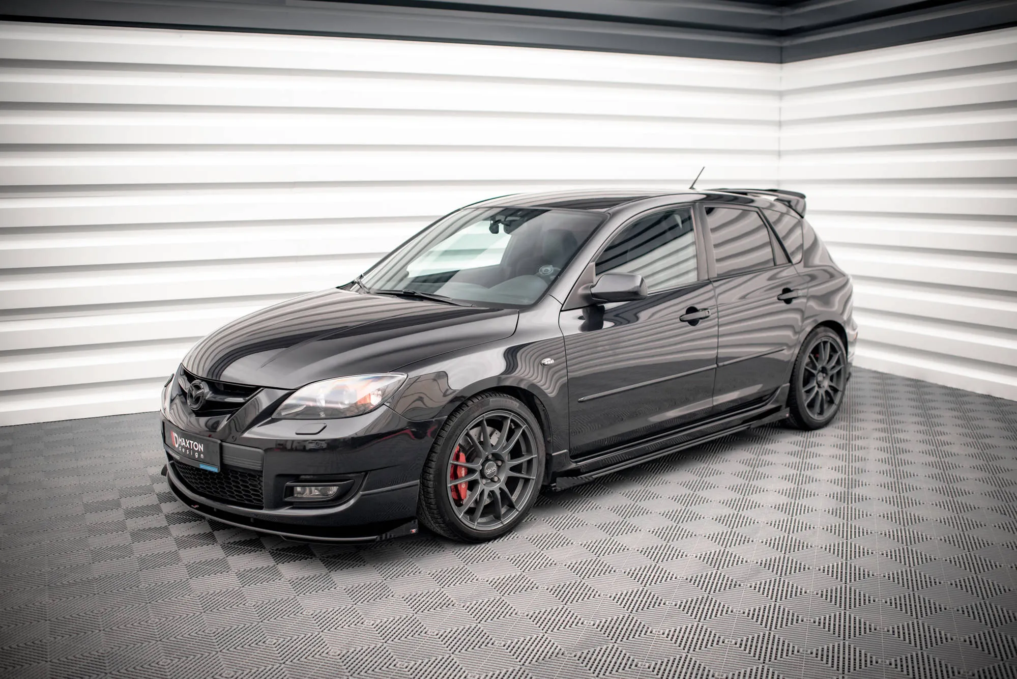 Sideskjørt-flopper Mazda 3 MPS I 2006-2009 | Glossy Black Edition – bilde 2