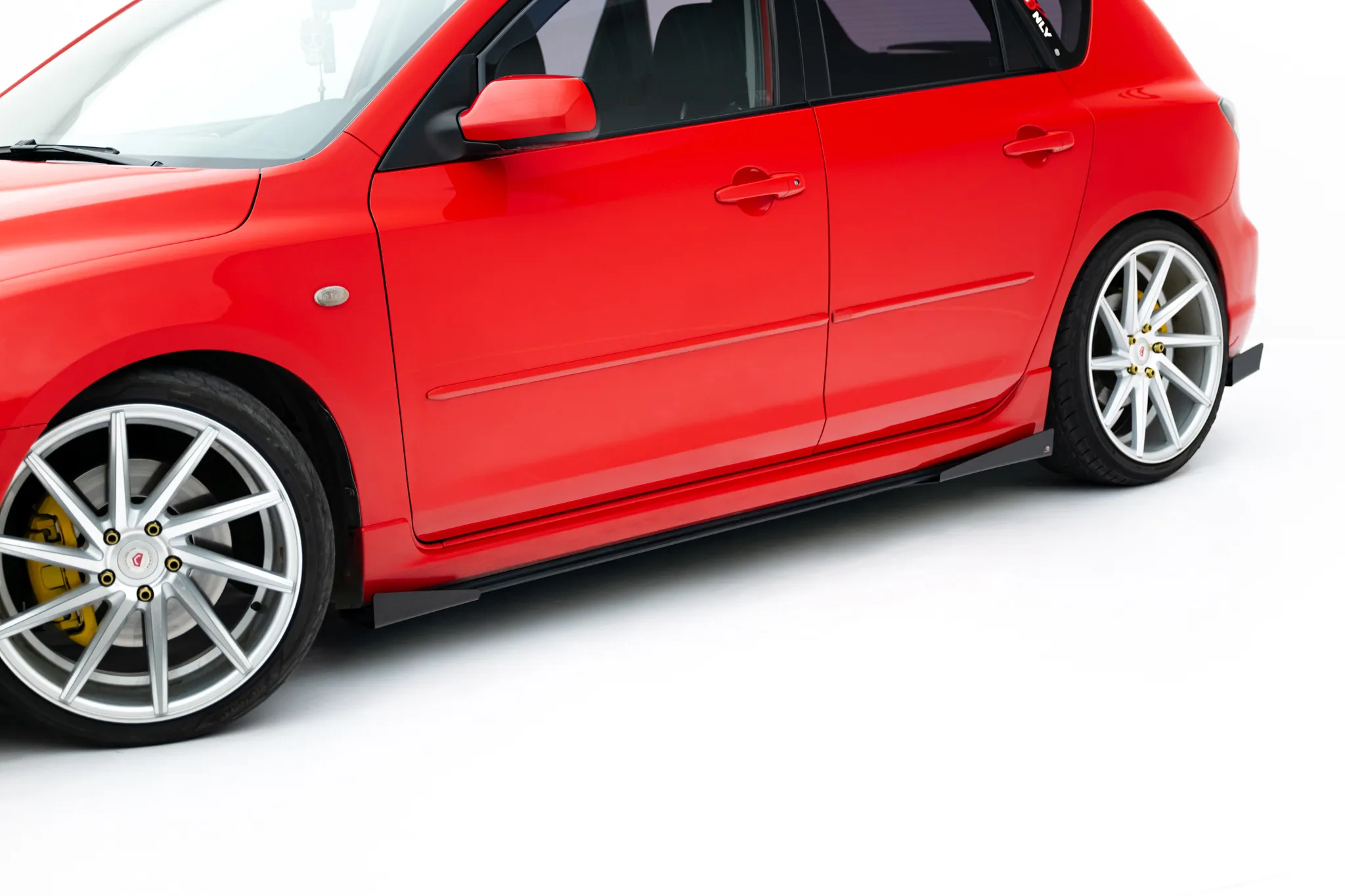 Sideskjørt + Flopper Mazda 3 MPS I 2006-2009 | Street Pro Black Edition – bilde 4