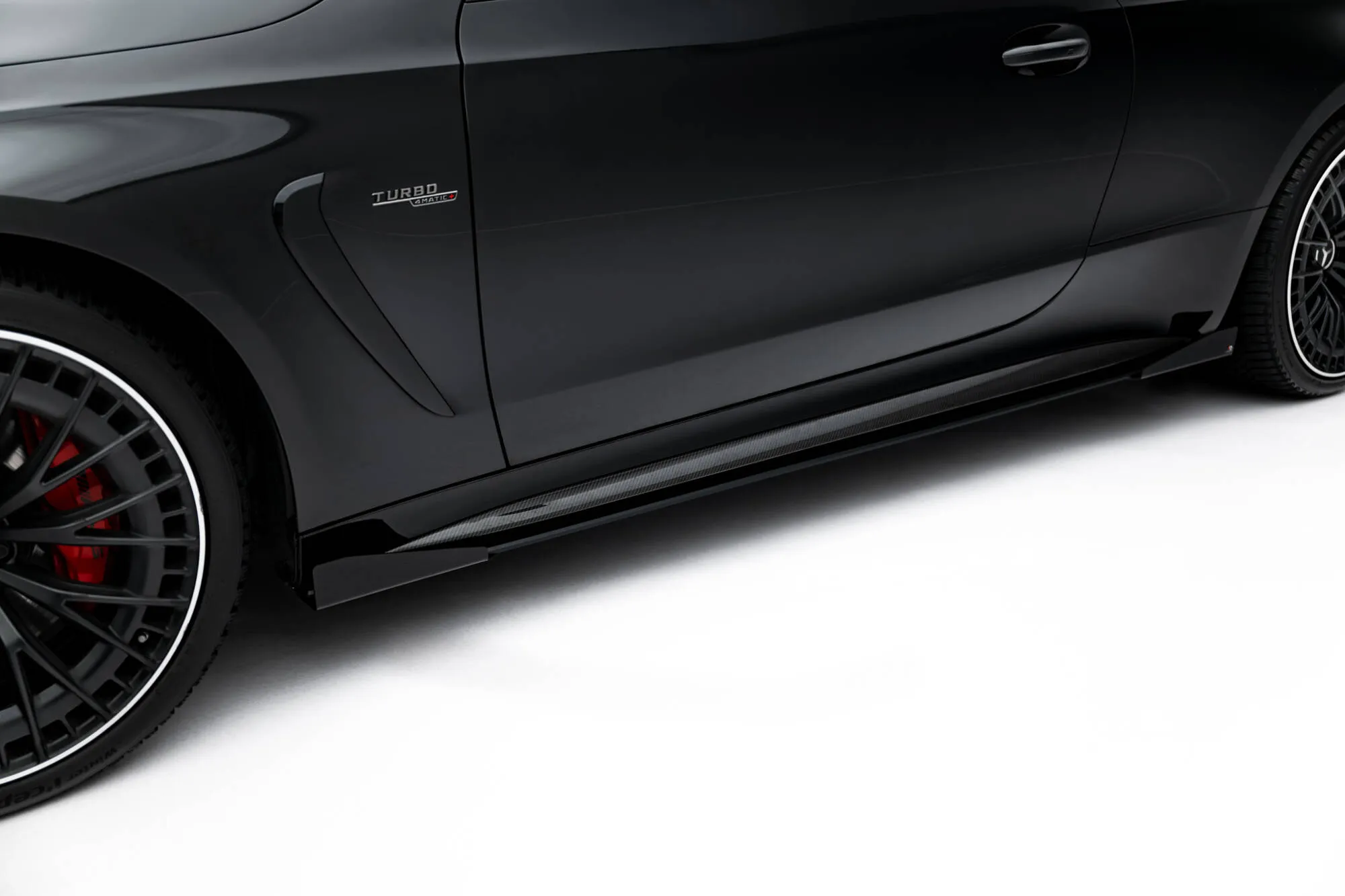 Sideskjørt + Flopper Mercedes-AMG Cle 53 (C236) 2023 -> | Street Pro Black Edition