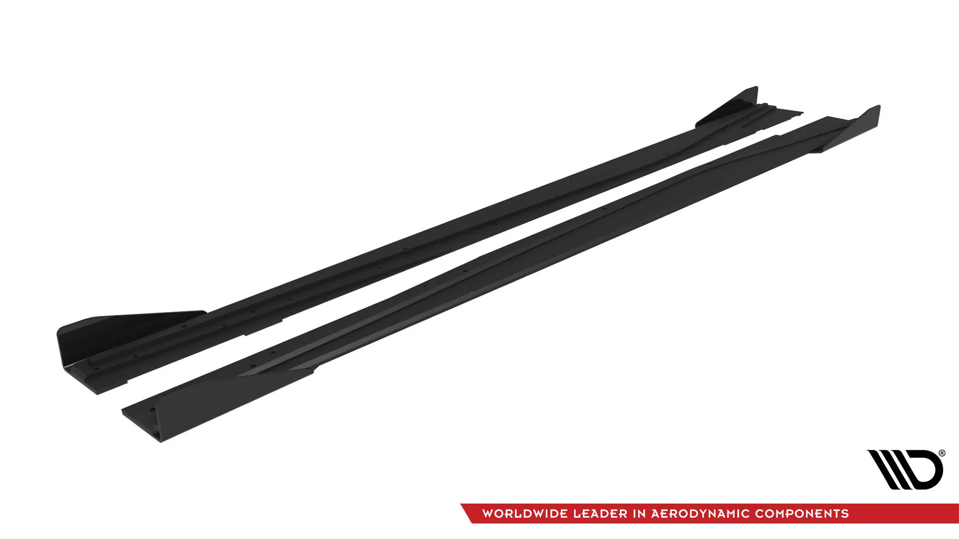Sideskjørt + Flopper Mercedes-Benz A (W176) AMG-Line facelift 2015 - 2018 | Street Pro Black Edition – bilde 4