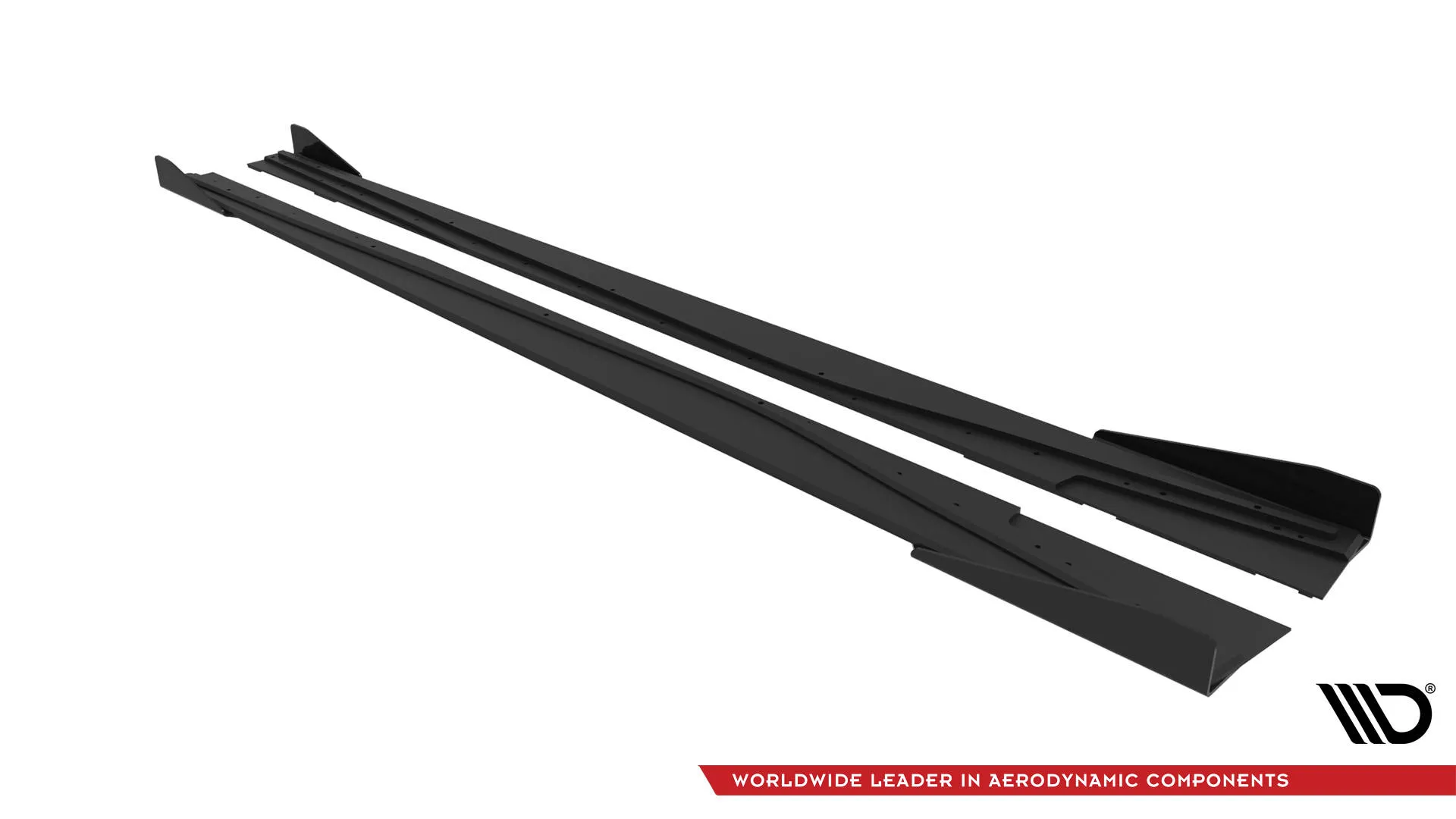 Sideskjørt + Flopper Mercedes-Benz A (W176) AMG-Line facelift 2015 - 2018 | Street Pro Black Edition – bilde 5