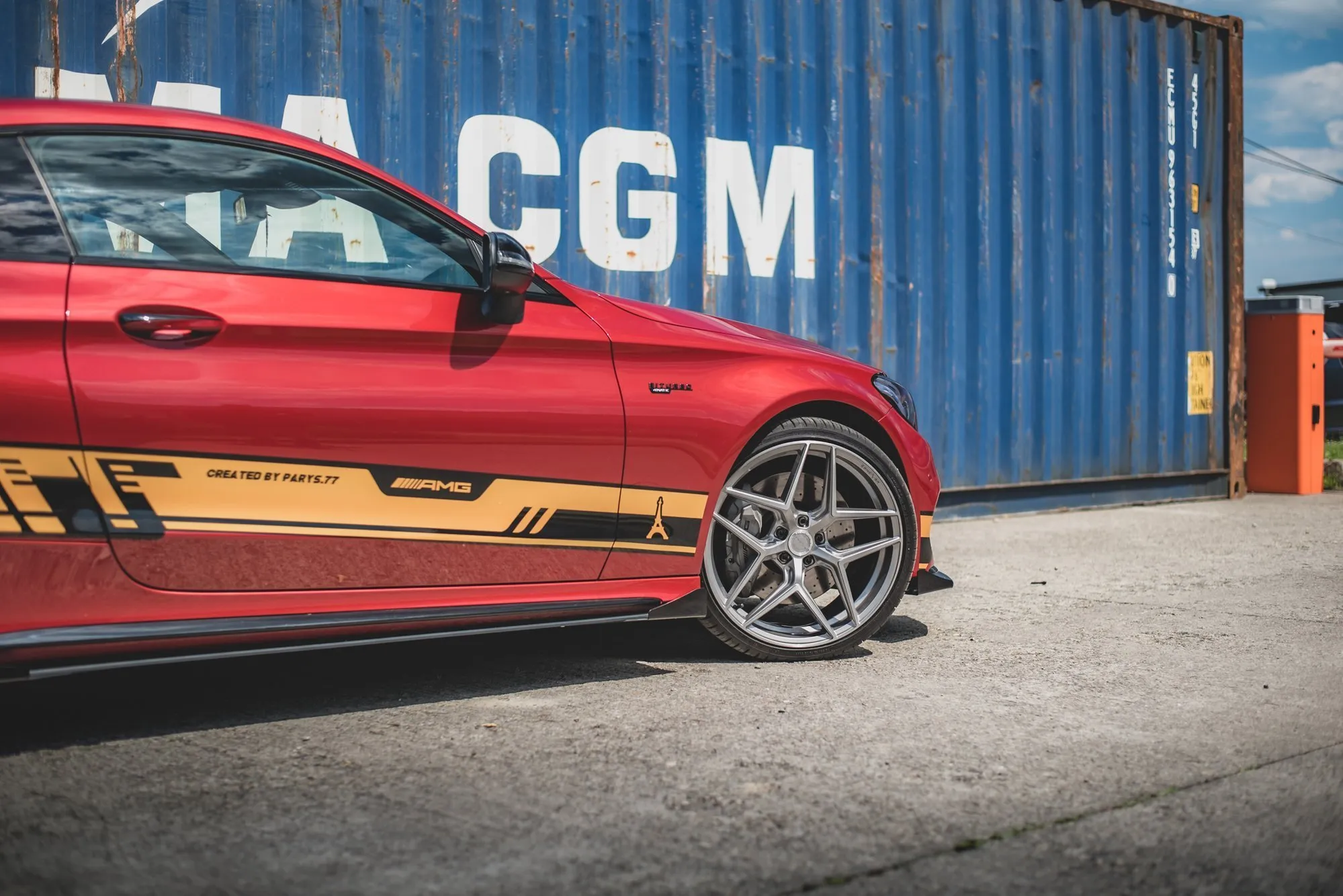 Sideskjørt + Flopper Mercedes-Benz C-Klasse (C43) | Street Pro Black Edition – bilde 2