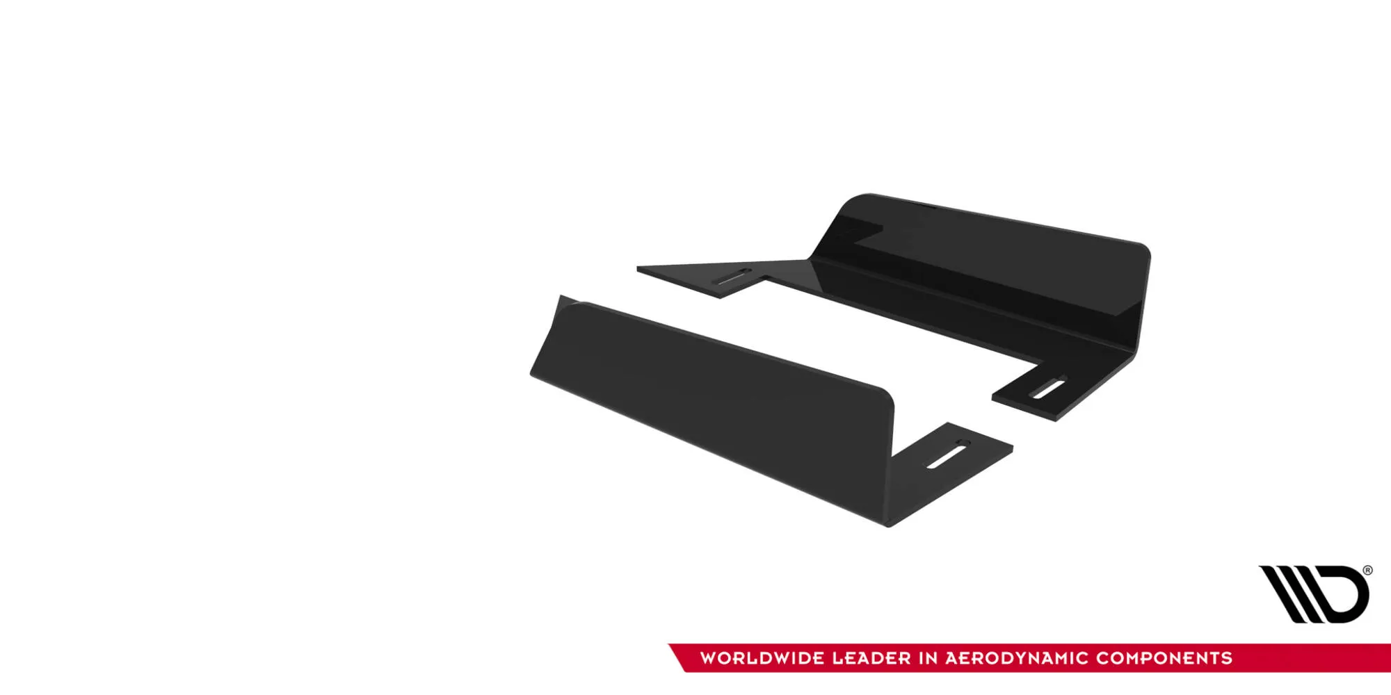 Sideskjørt-flopper Mitsubishi Lancer EVO X 2007 - 2015 | Glossy Black Edition – bilde 5