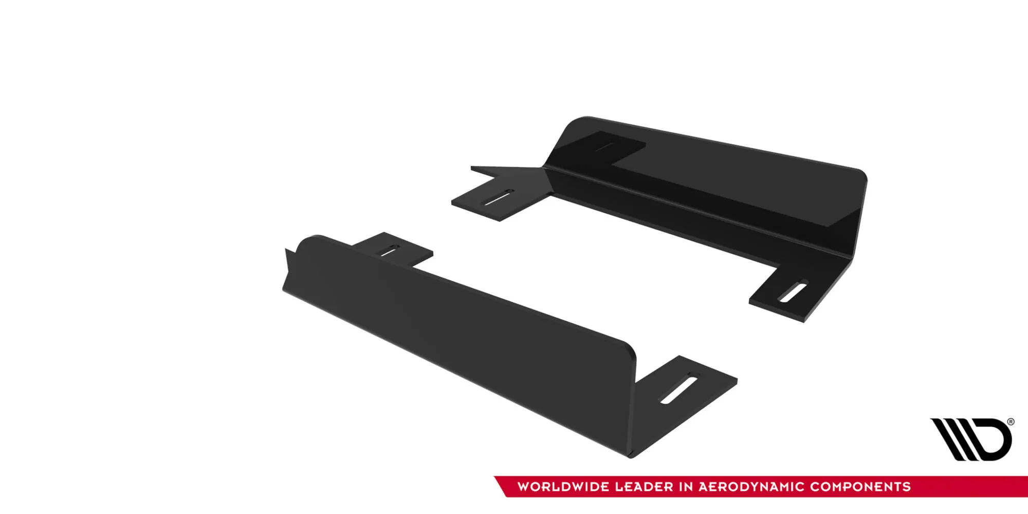 Sideskjørt-flopper Mitsubishi Lancer EVO X 2007 - 2015 | Glossy Black Edition – bilde 7