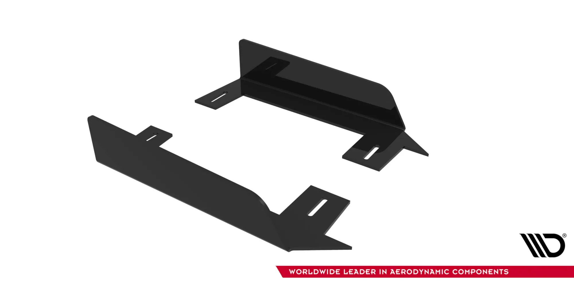 Sideskjørt-flopper Mitsubishi Lancer EVO X 2007 - 2015 | Glossy Black Edition – bilde 8