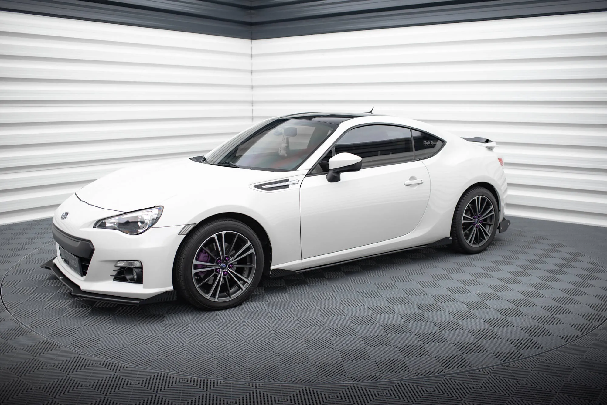 Sideskjørt + Flopper Subaru Brz I Facelift 2017-2020 | Street Pro Black Edition