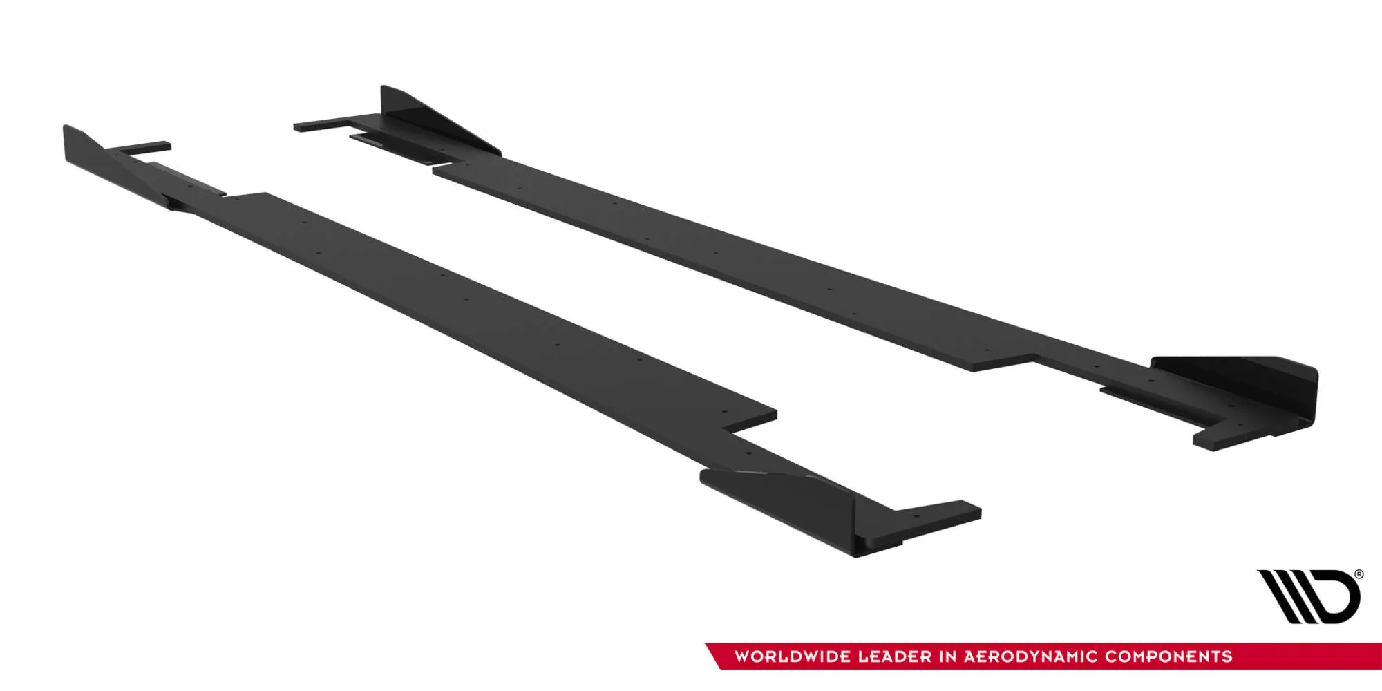 Sideskjørt + Flopper Subaru Impreza WRX STI III Facelift 2010 - 2014 | Street Pro Black Edition – bilde 6
