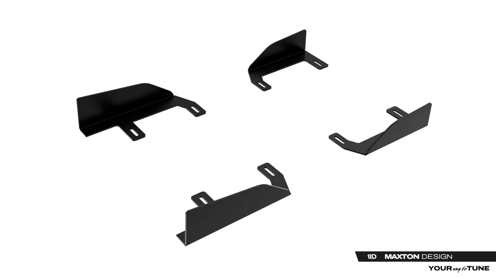 Sideskjørt-flopper Toyota GR Yaris IV Facelift 2024 -> | Glossy Black Edition