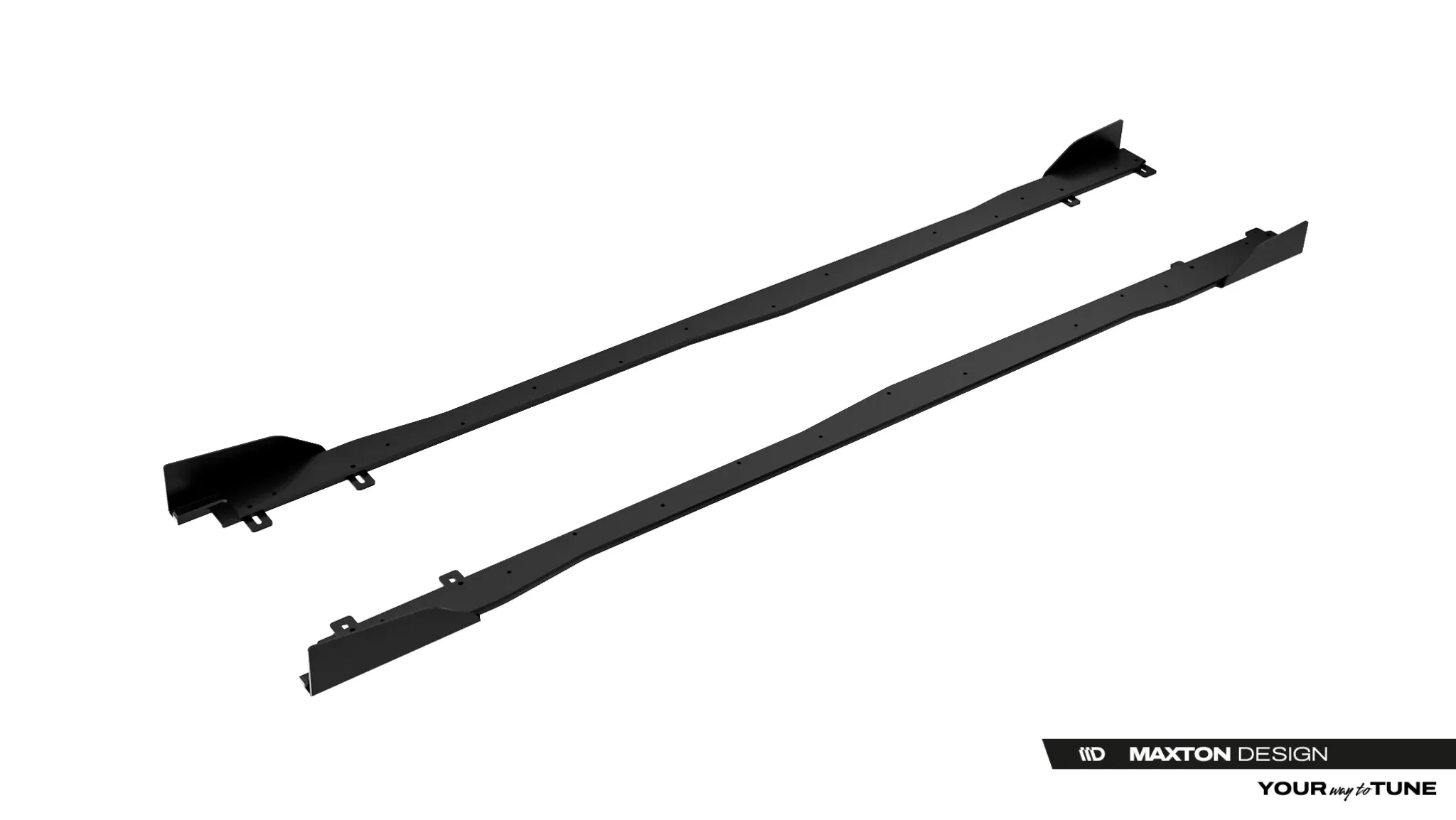 Sideskjørt + Flopper Toyota GR Yaris IV Facelift 2024 -> | Street Pro Black Edition – bilde 6