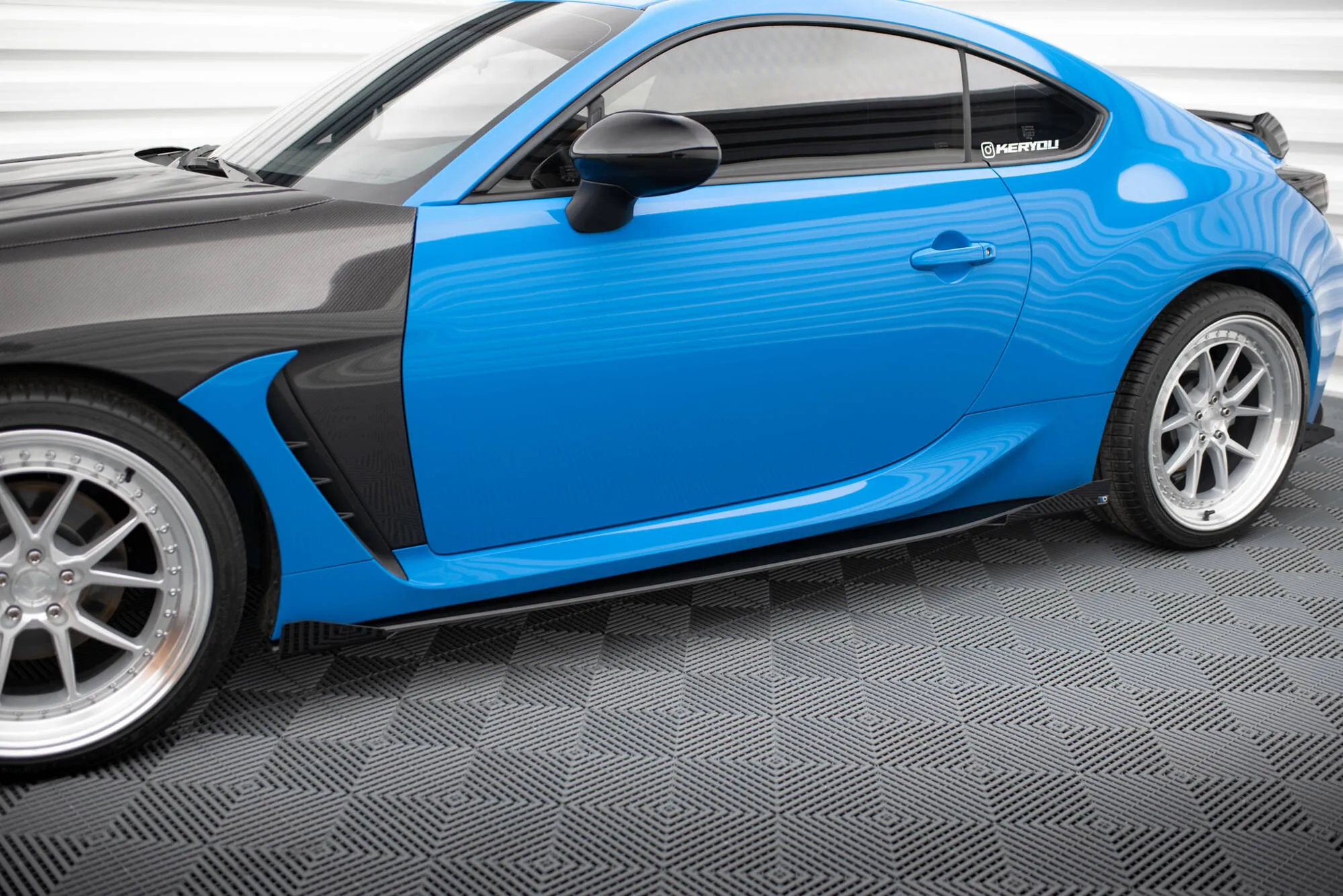 Sideskjørt-flopper Toyota GR86 2021 - > | Glossy Black Edition – bilde 2