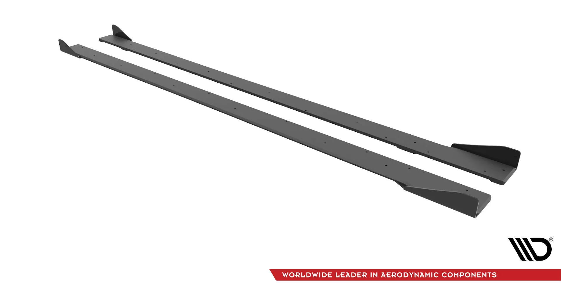 Sideskjørt + Flopper VW Golf R Mk7 2013-2016 | Street Pro Black Edition – bilde 3