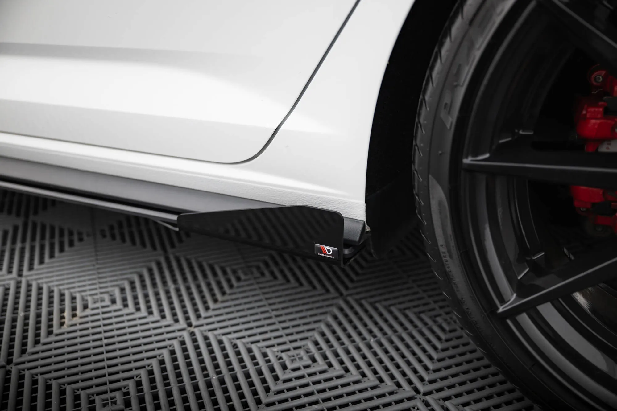 Sideskjørt-flopper VW Jetta Gli VII 2019 - 2021 | Glossy Black Edition