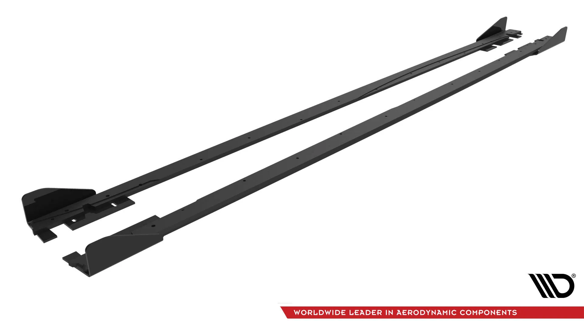 Sideskjørt + Flopper VW Jetta Gli VII 2019 - 2021 | Street Pro Black Edition – bilde 6