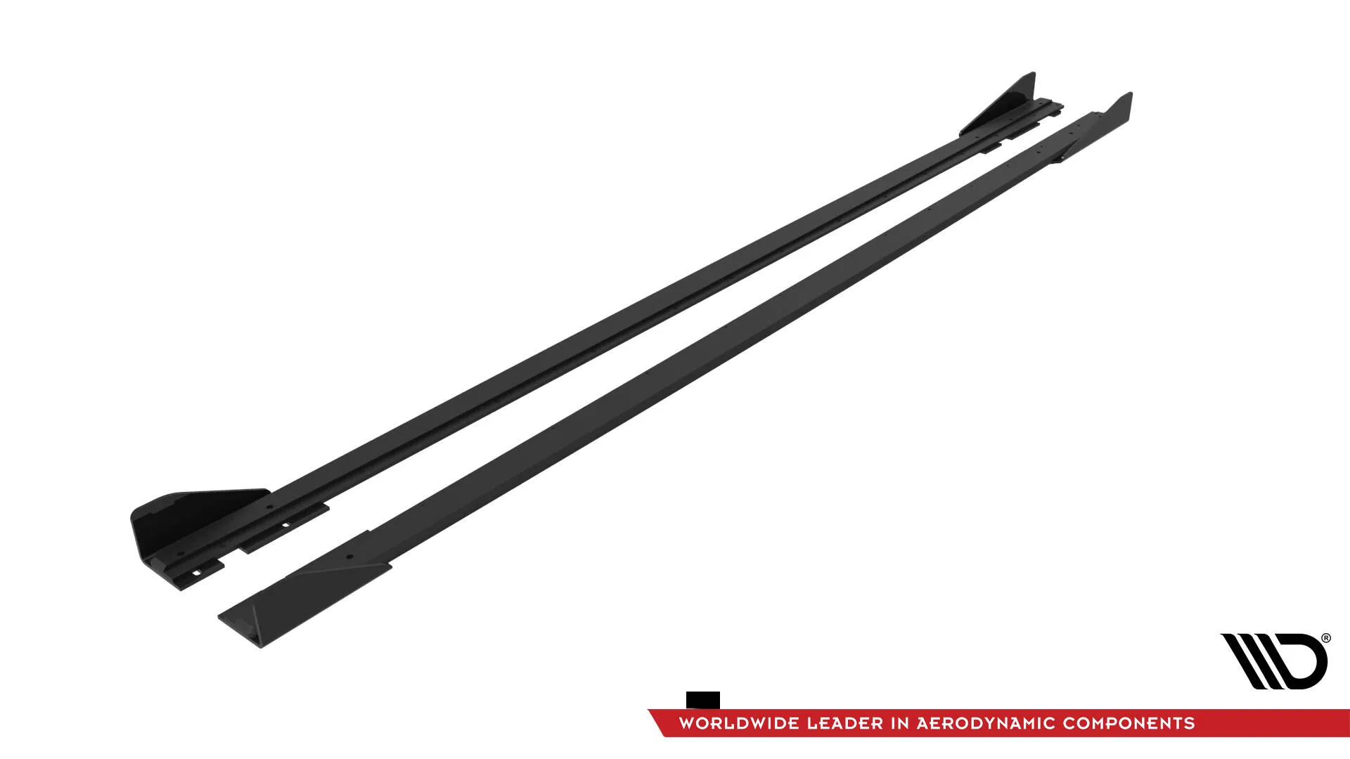 Sideskjørt + Flopper VW Polo GTI VI Facelift 2021 -> | Street Pro Black Edition – bilde 4