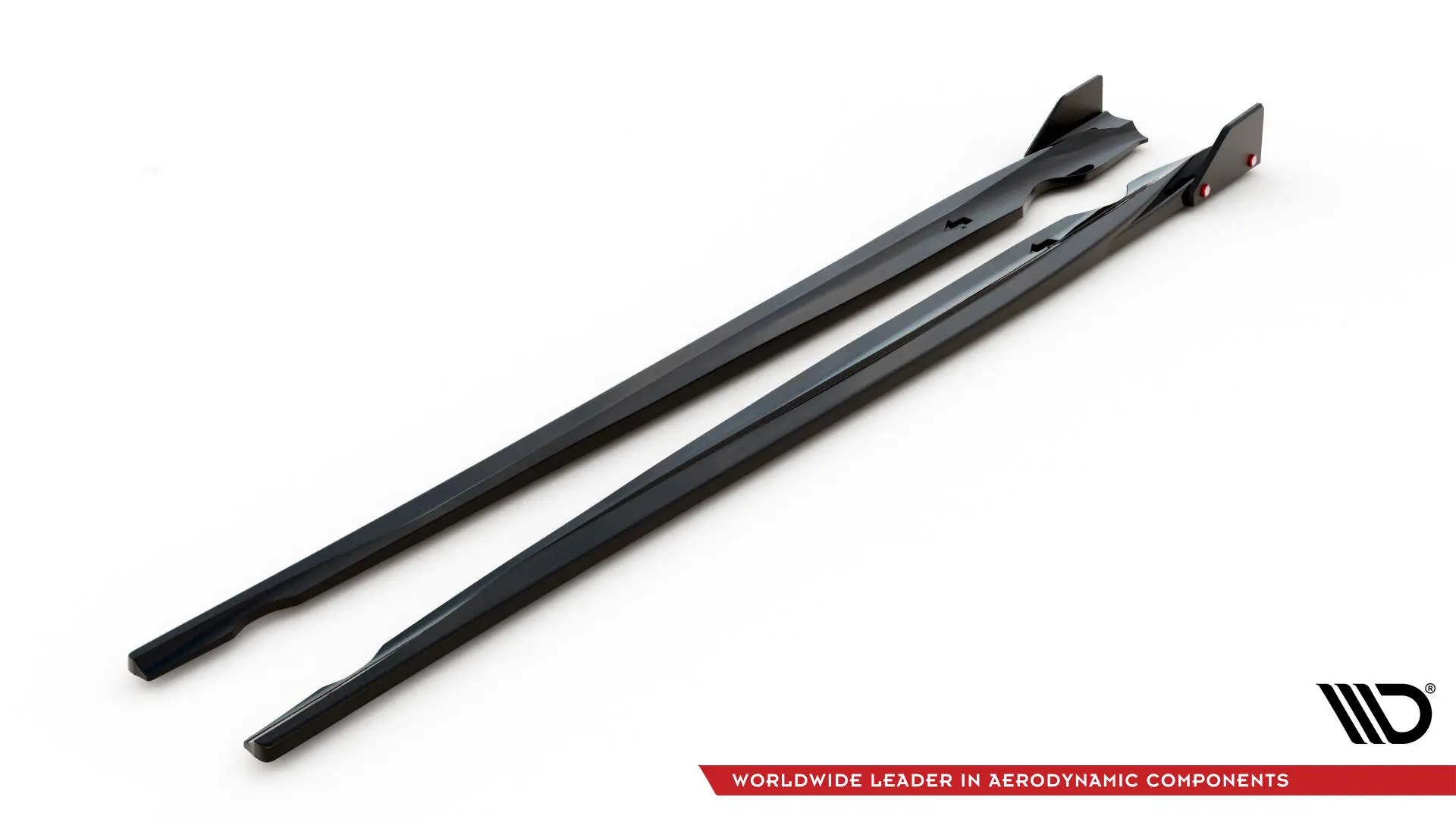 Sideskjørt + flopper VW Scirocco R mk3 2008 - 2014 | V.2 Glossy Black Edition – bilde 7