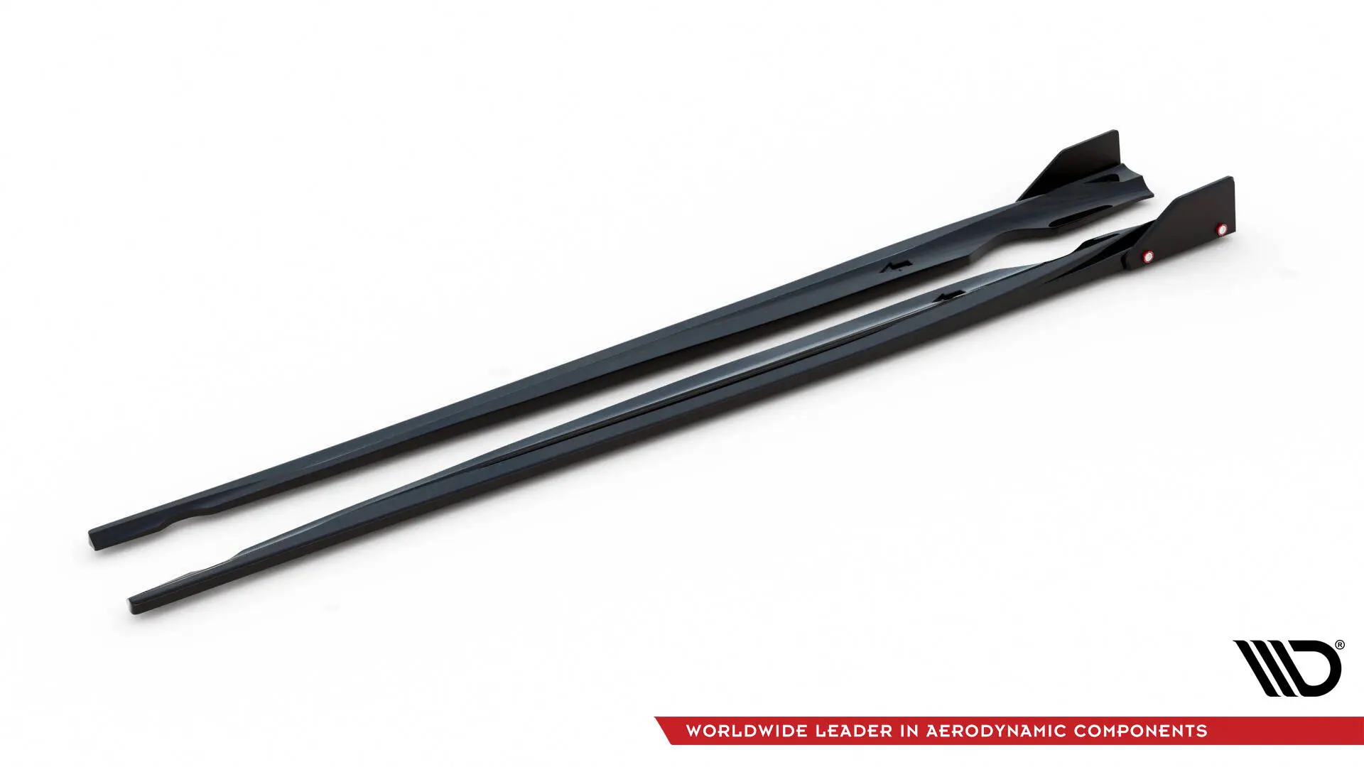 Sideskjørt + flopper VW Scirocco R mk3 2008 - 2014 | V.2 Glossy Black Edition – bilde 8