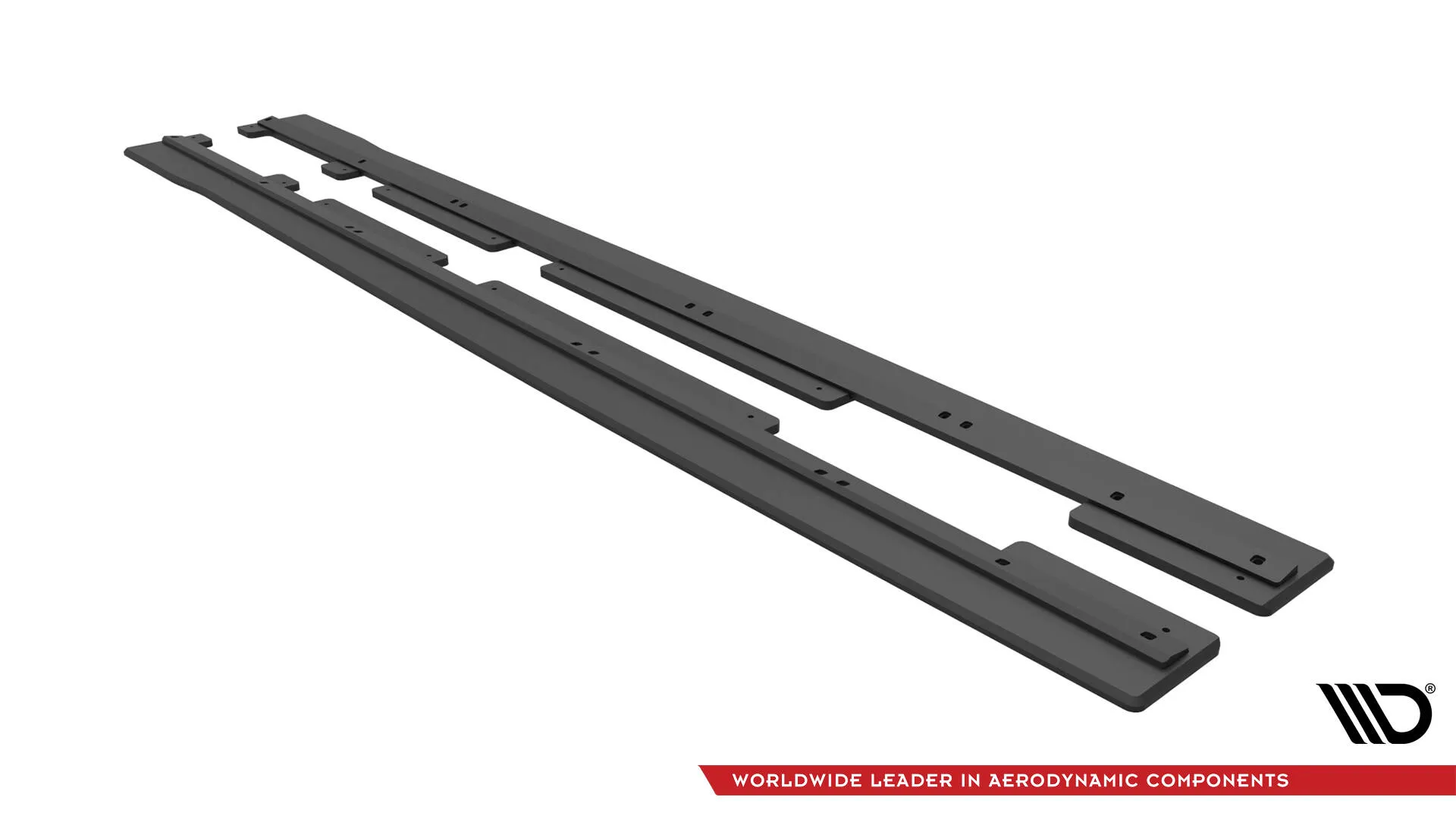 Sideskjørt Ford Fiesta Mk7 ST / ST-Line 2016 - 2023 | Street Pro Black Edition – bilde 4
