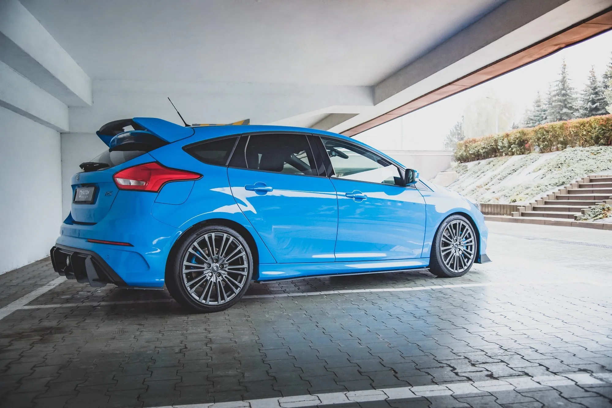 Sideskjørt Ford Focus III RS 2015-2018 | Street Pro Black Edition – bilde 2