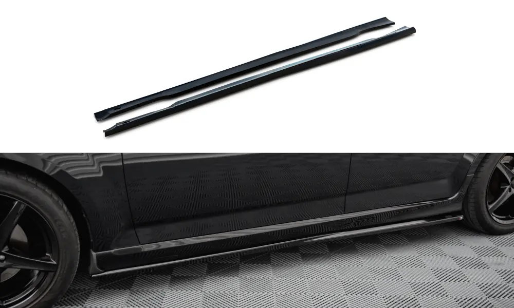 Sideskjørt Ford Mondeo ST-Line mk4 facelift 2010 - 2014 | Glossy Black Edition – bilde 3