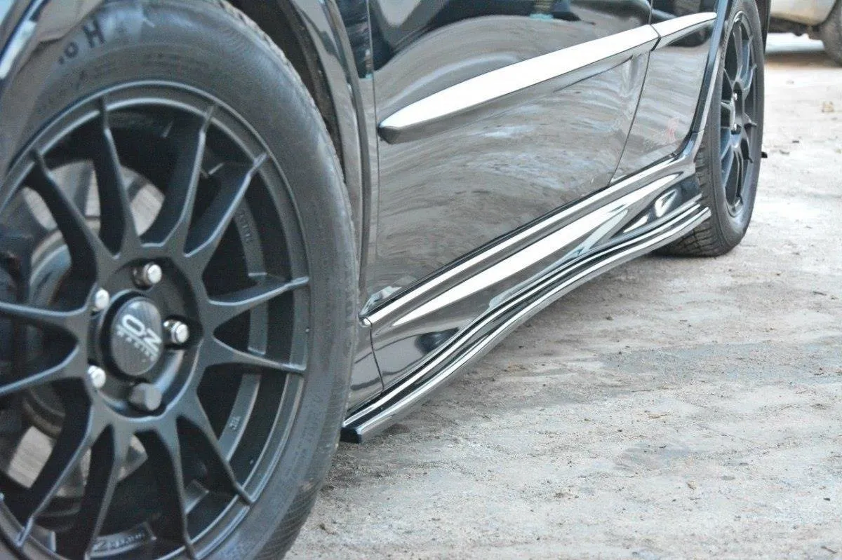 Sideskjørt Honda Civic (Mk8) | Glossy Black Edition – bilde 4
