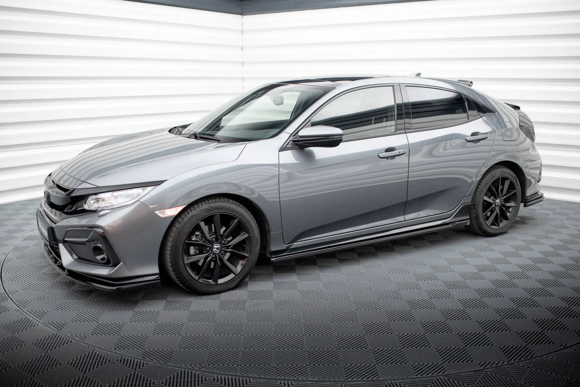 Sideskjørt Honda Civic Sport Mk10 2020-2023 | Glossy Black Edition – bilde 4